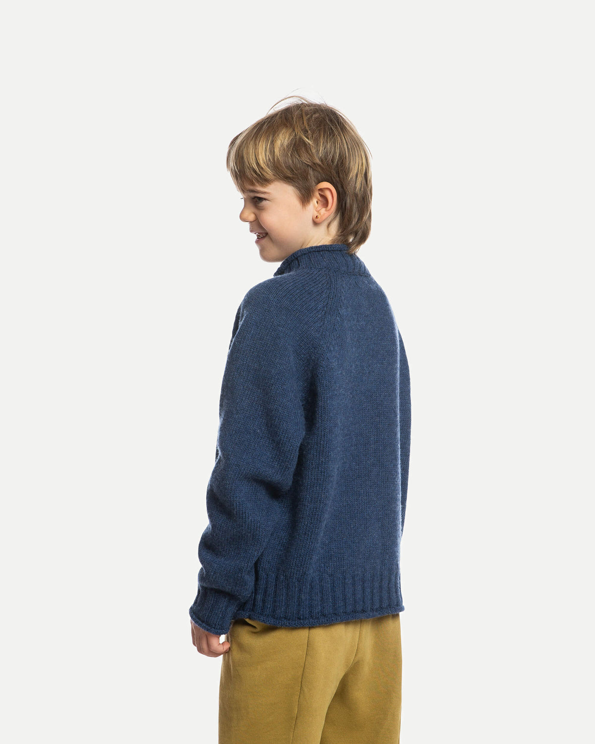 Snug Cardigan blue melange