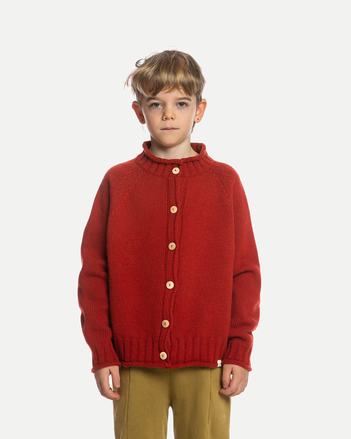 Snug Cardigan cranberry