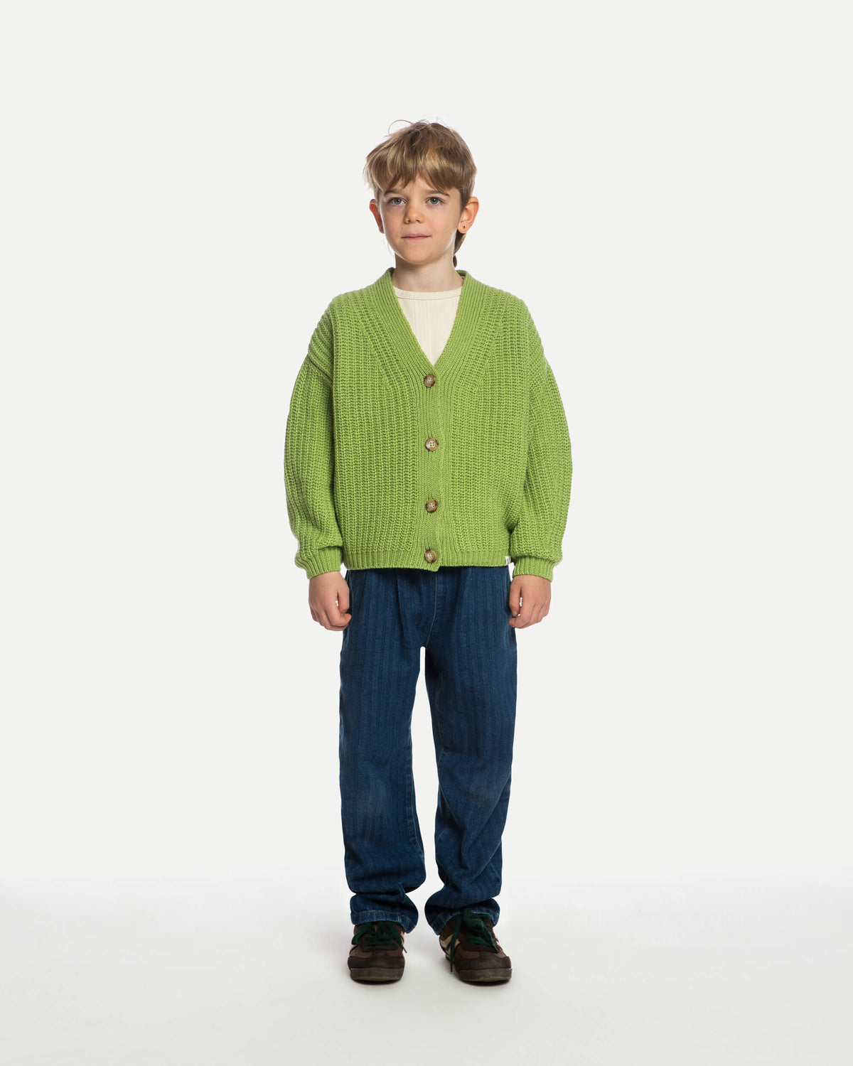 V-Neck Cardigan sweet pea