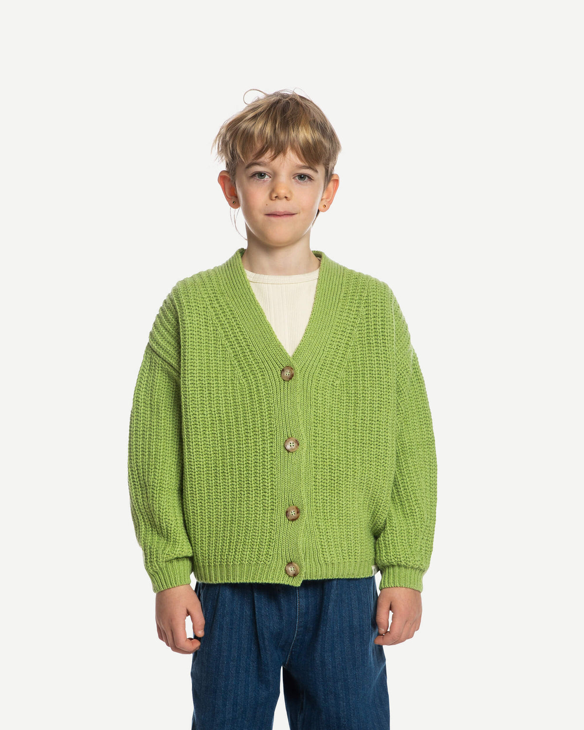 V-Neck Cardigan sweet pea