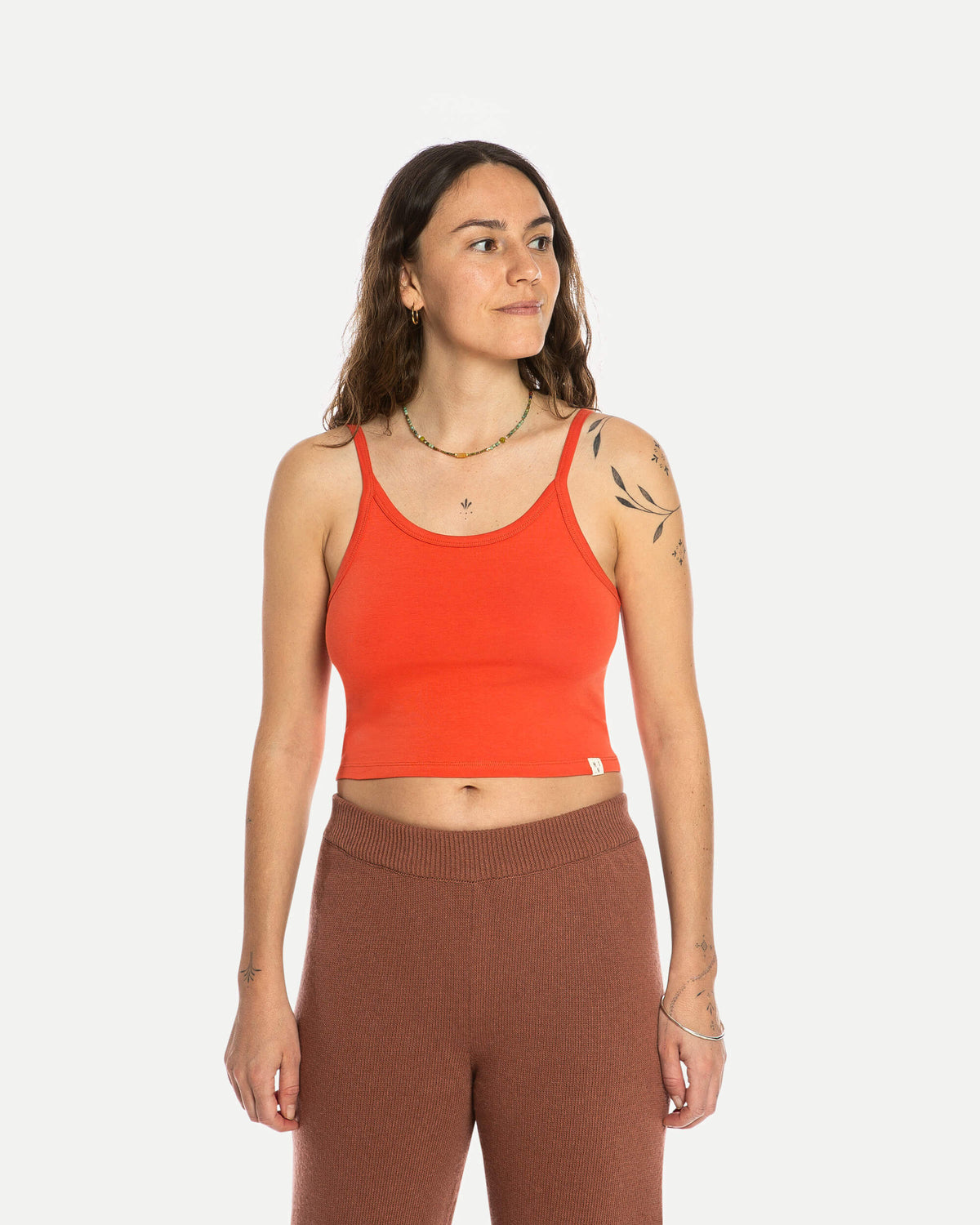 Basic Crop Top grenadine