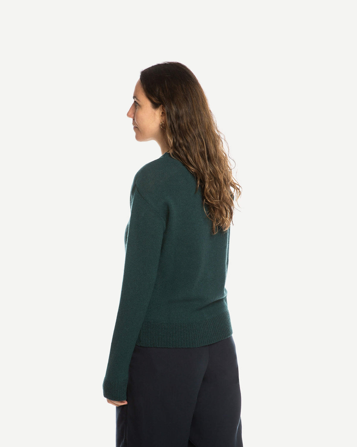 Cashmere Cardigan dark forest