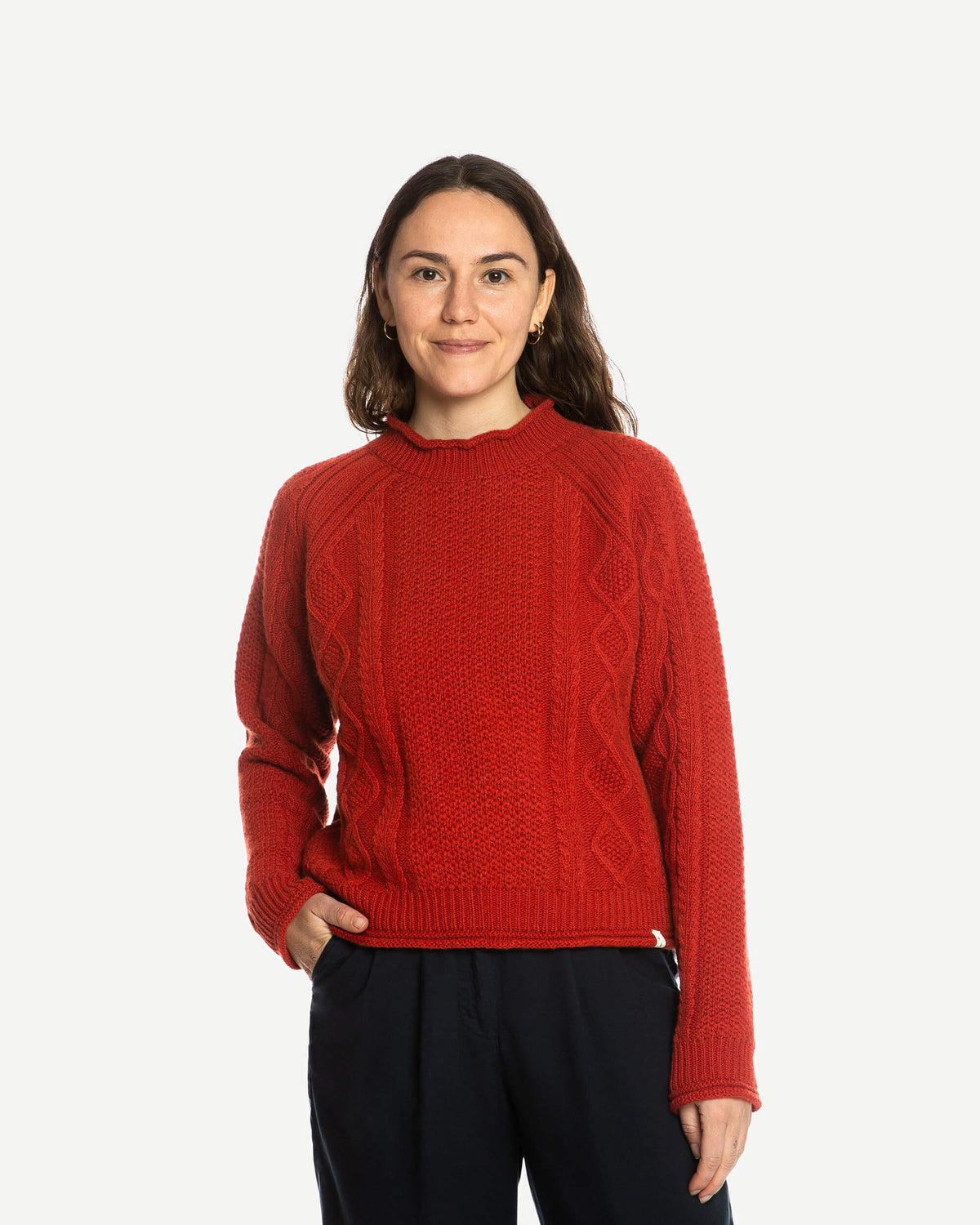 Harbour Sweater cranberry