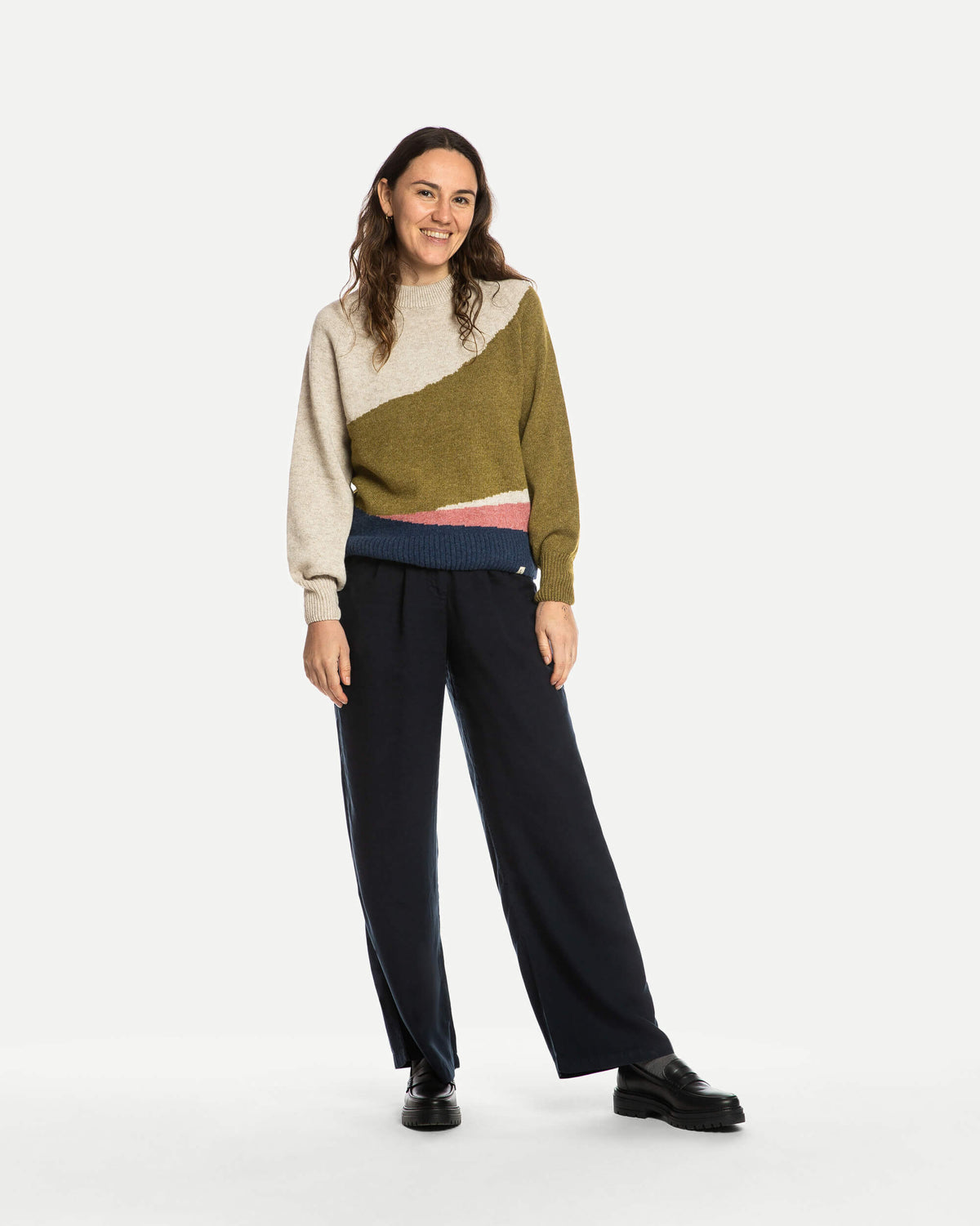 Raglan Sweater horizon multicolor