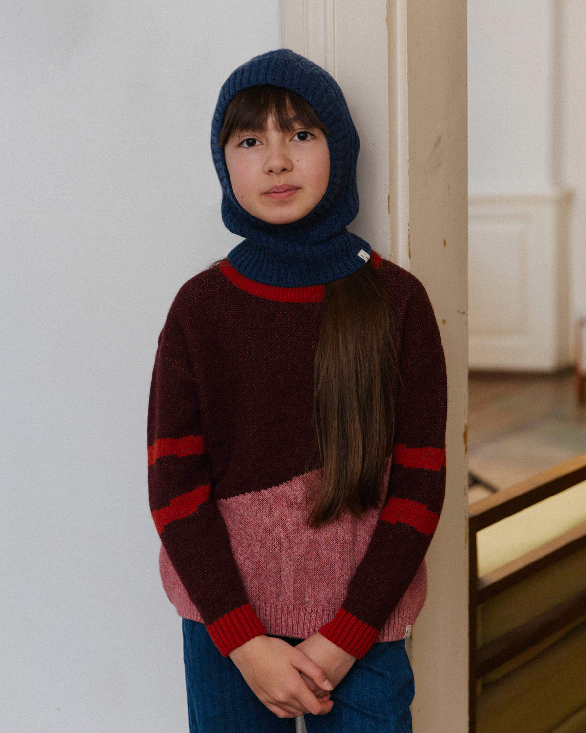 Balaclava blue melange