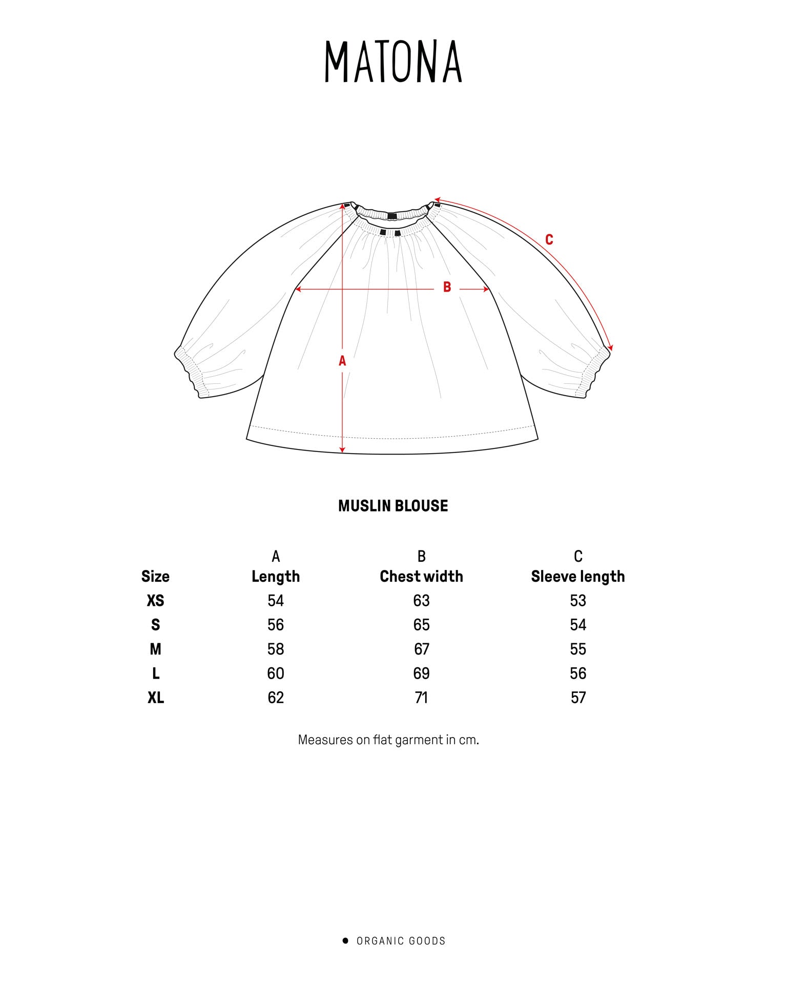 Muslin Blouse ecru