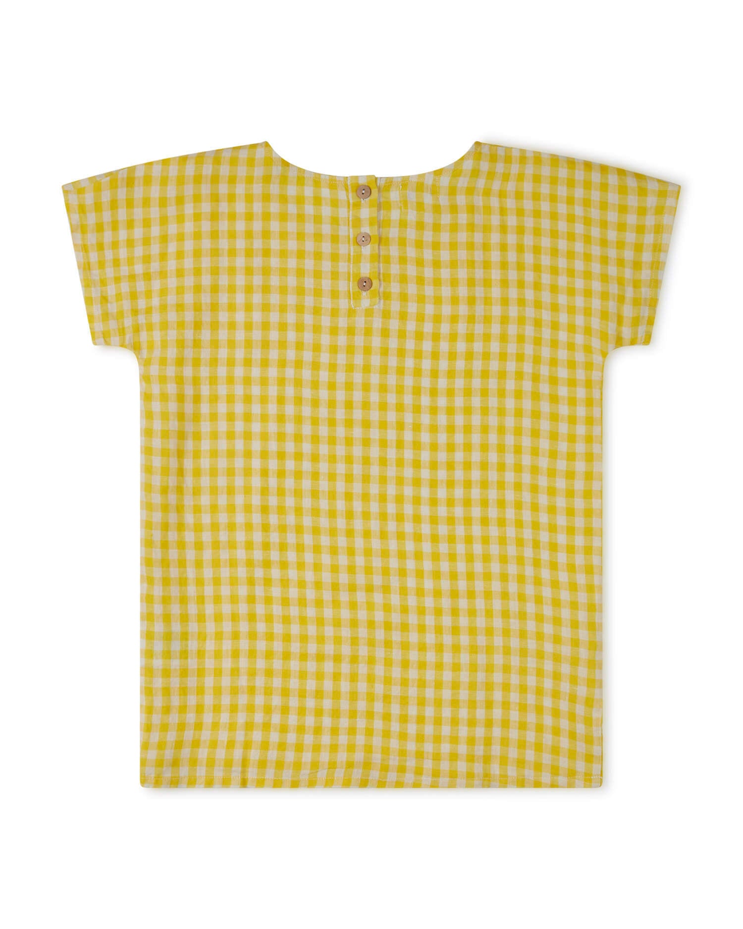 Easy T-Shirt yellow gingham
