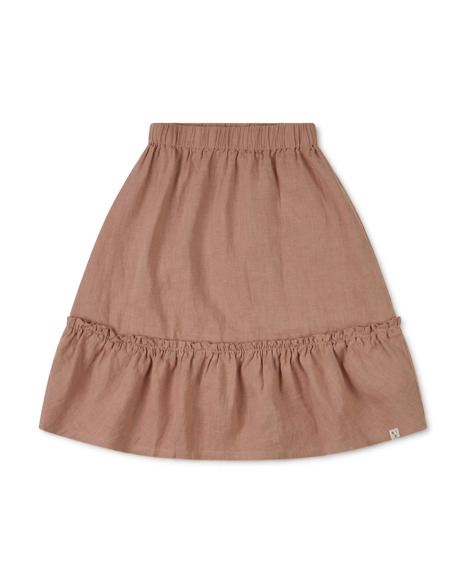 Ruffled Skirt rosewood