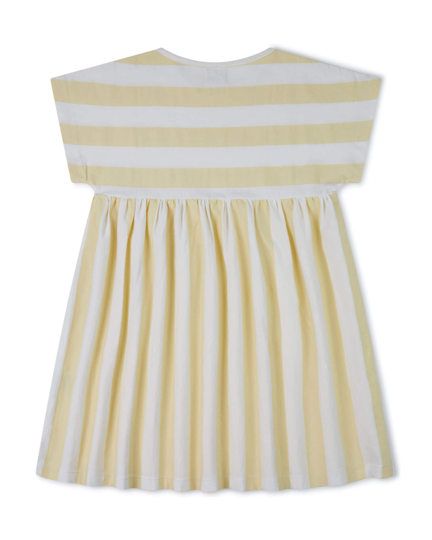Skater Dress yellow stripes