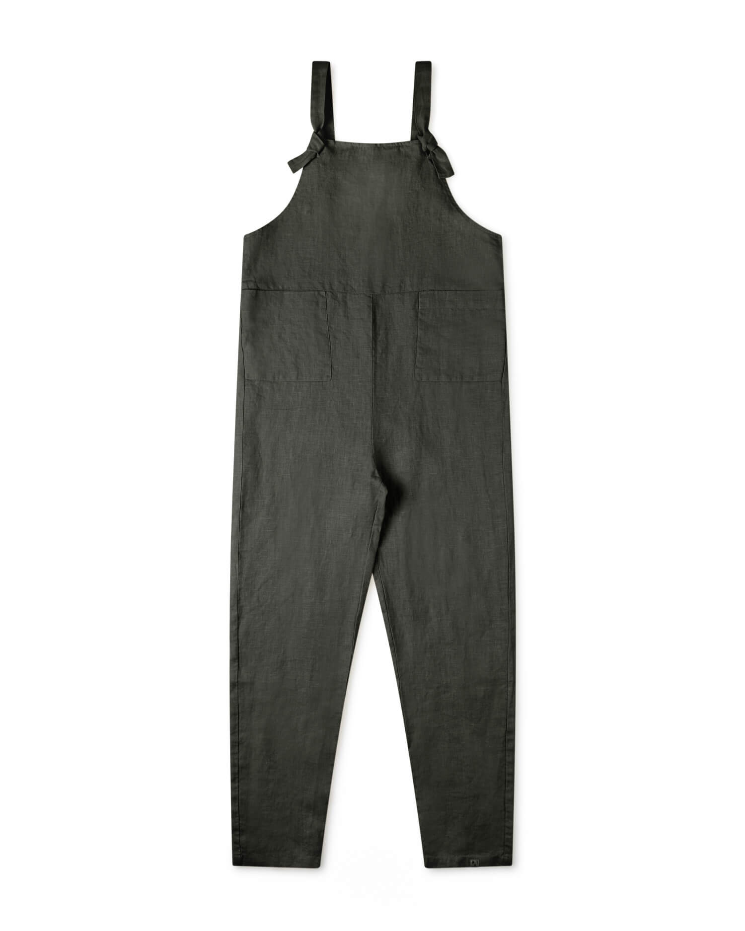 Linen Overall black