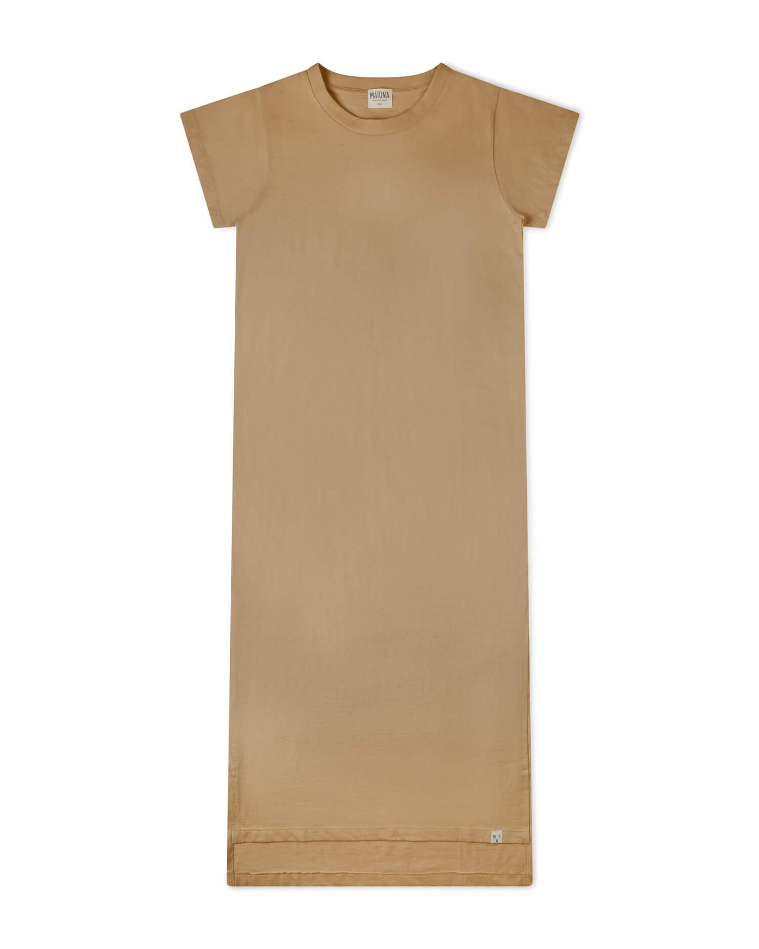 Tee Dress camel