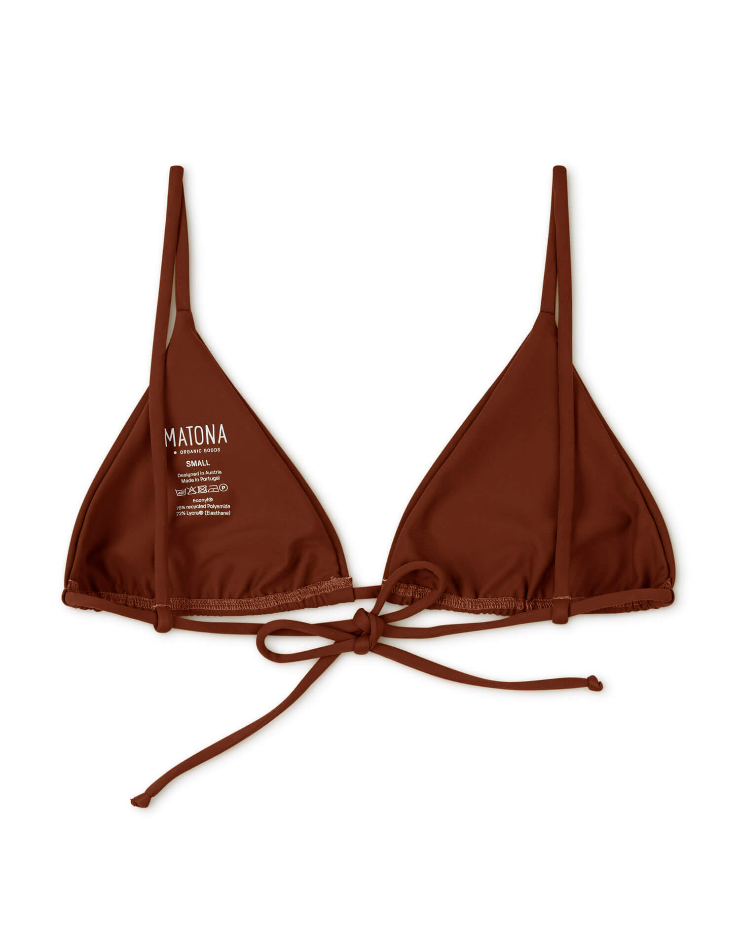 Triangle Bikini Top amber