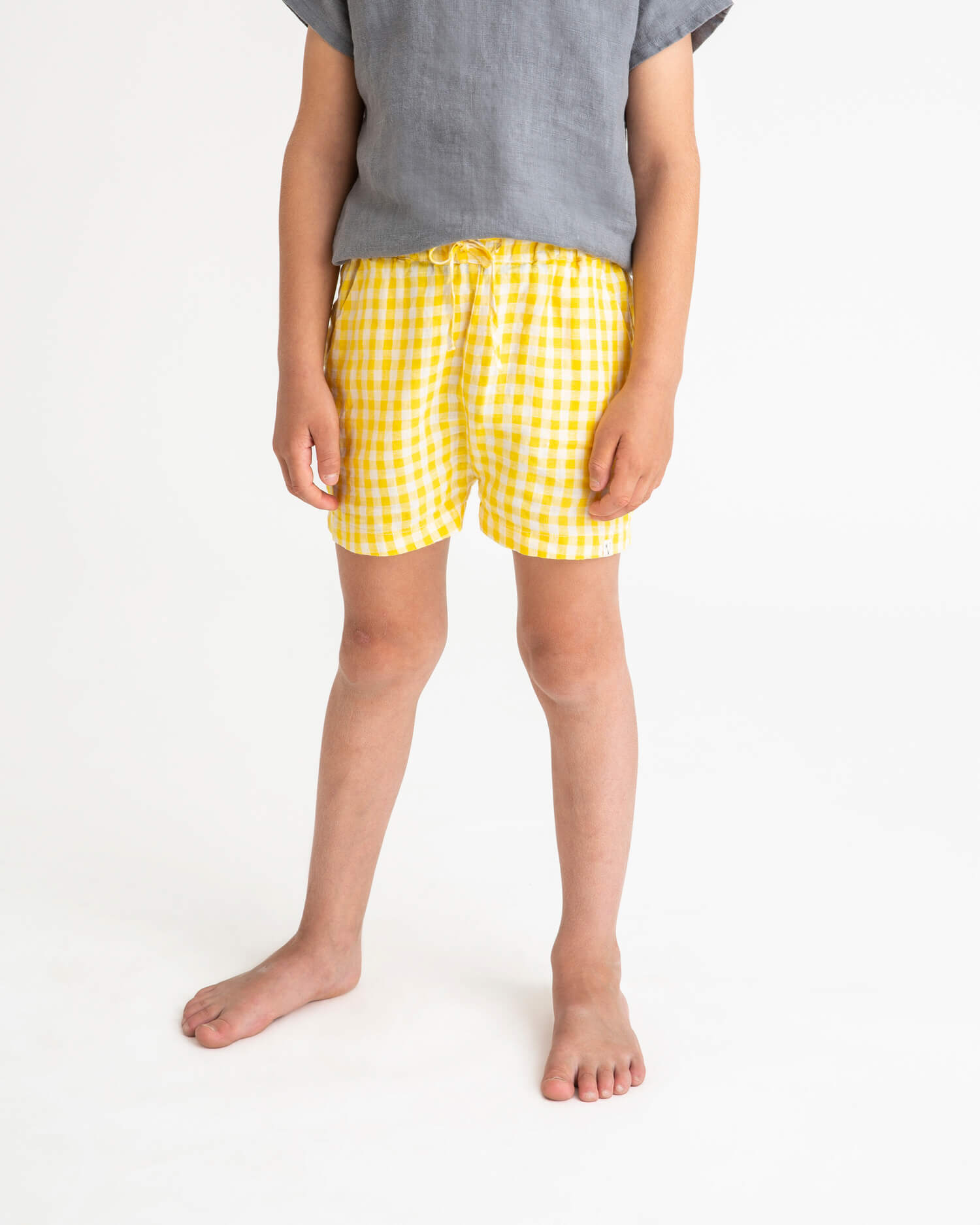 Classic Shorts yellow gingham