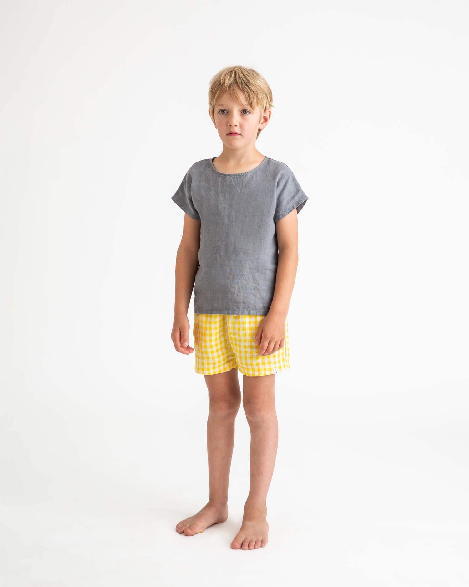 Classic Shorts yellow gingham