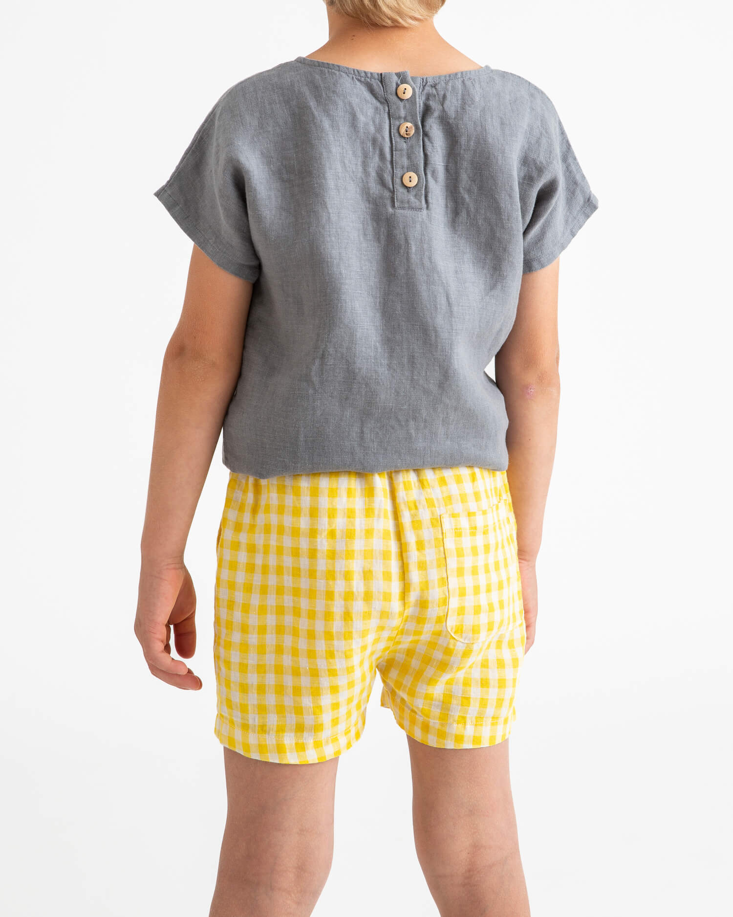 Classic Shorts yellow gingham