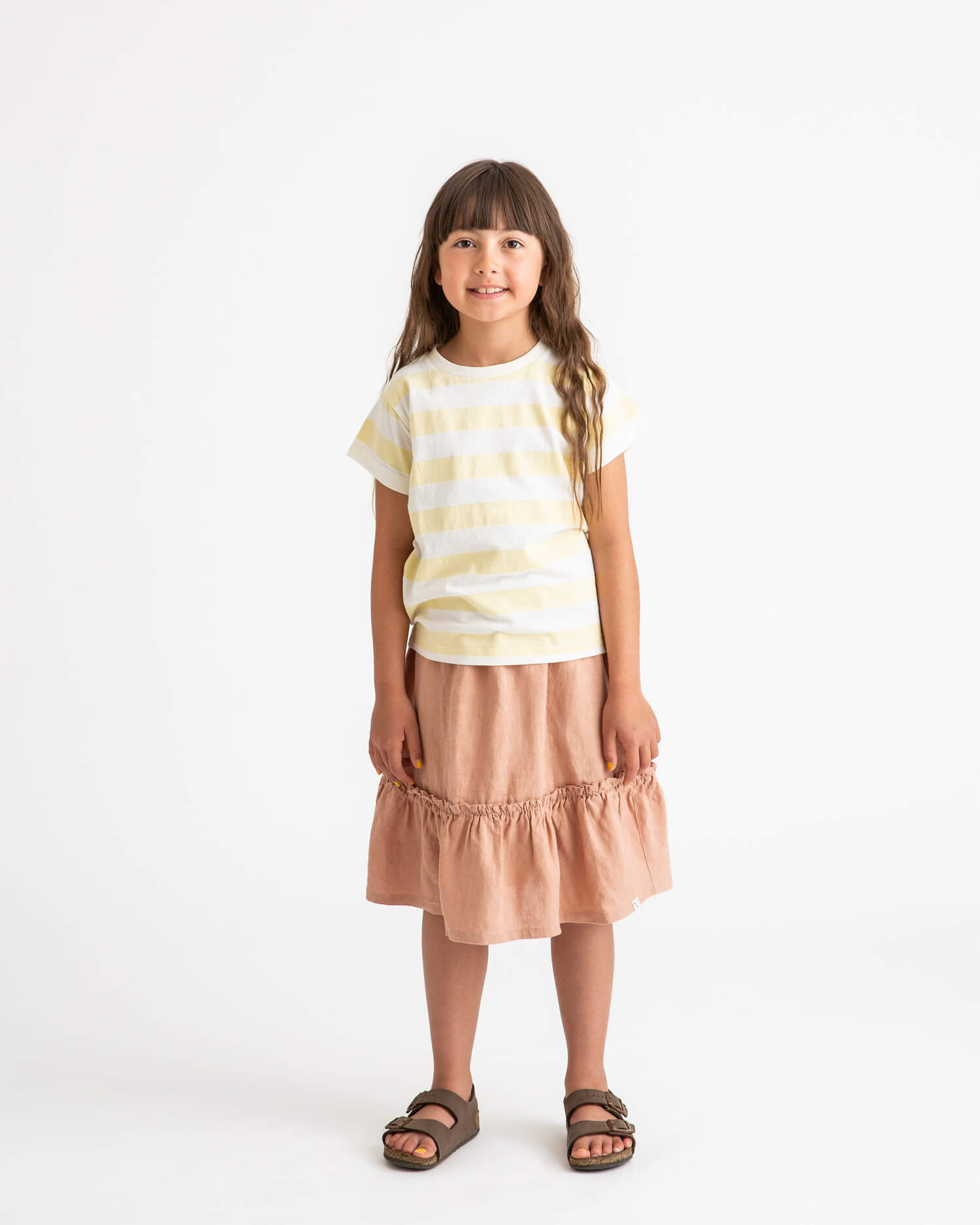 Classic T-Shirt yellow stripes