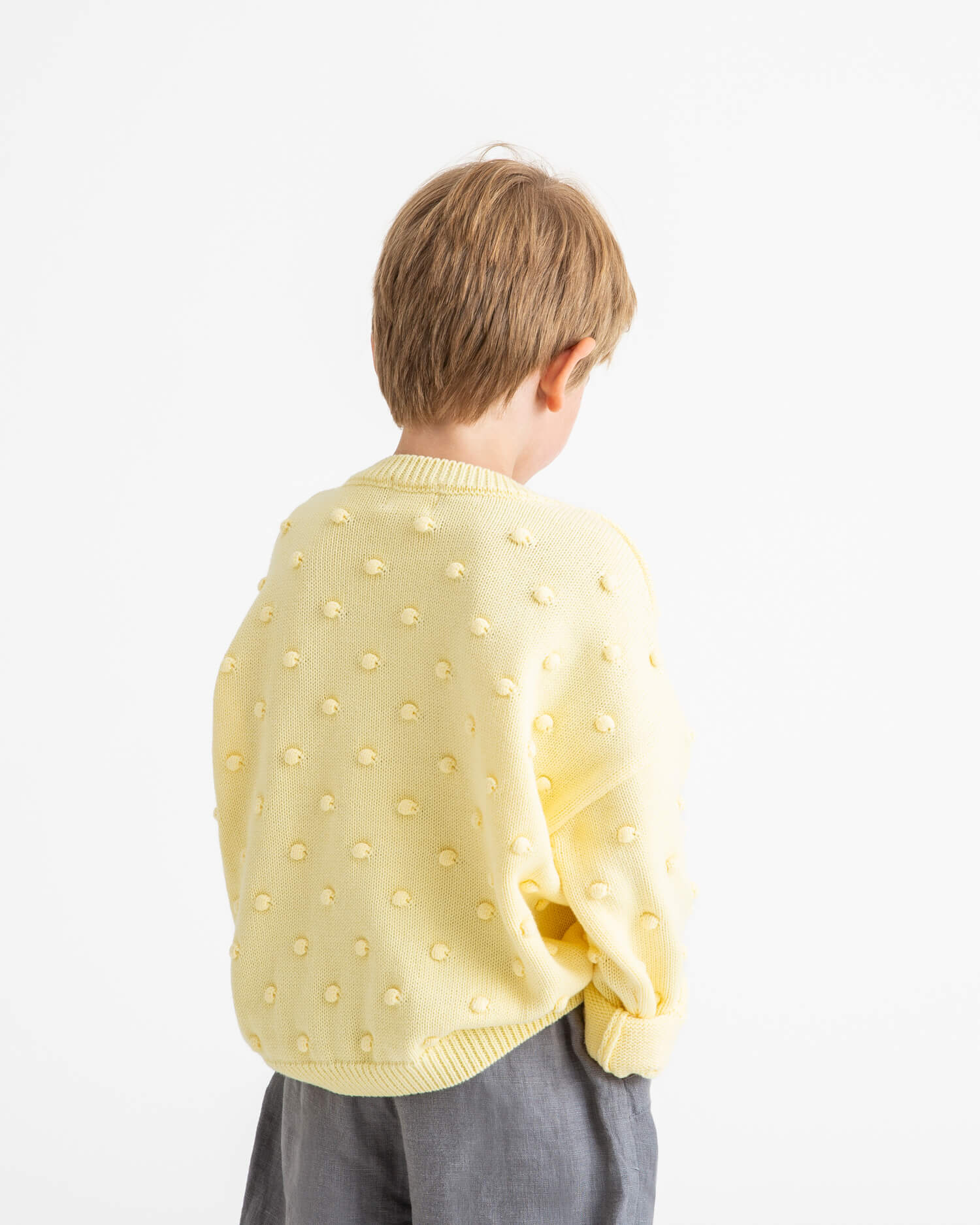 Popcorn Sweater daffodil