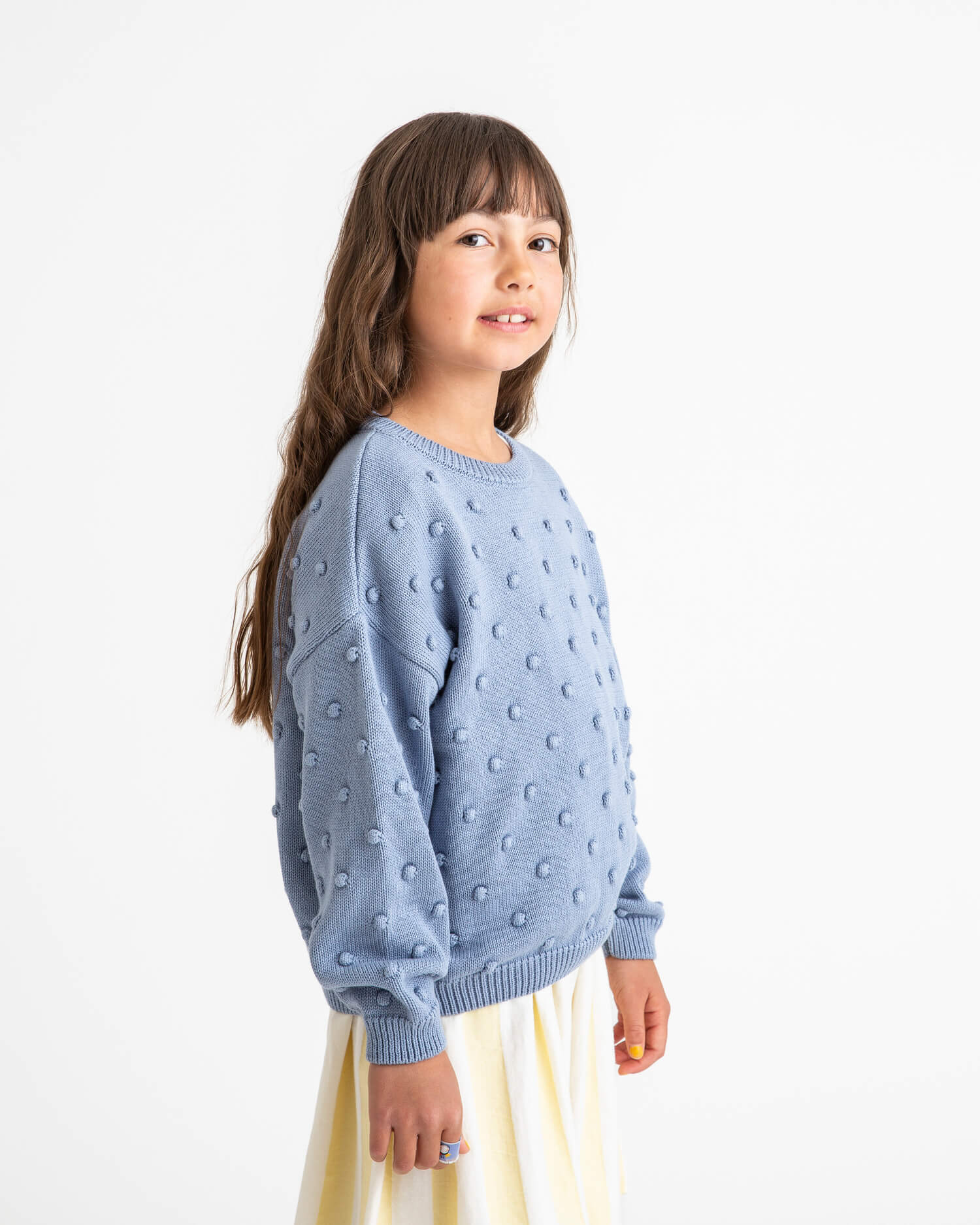 Blue on sale popcorn sweater