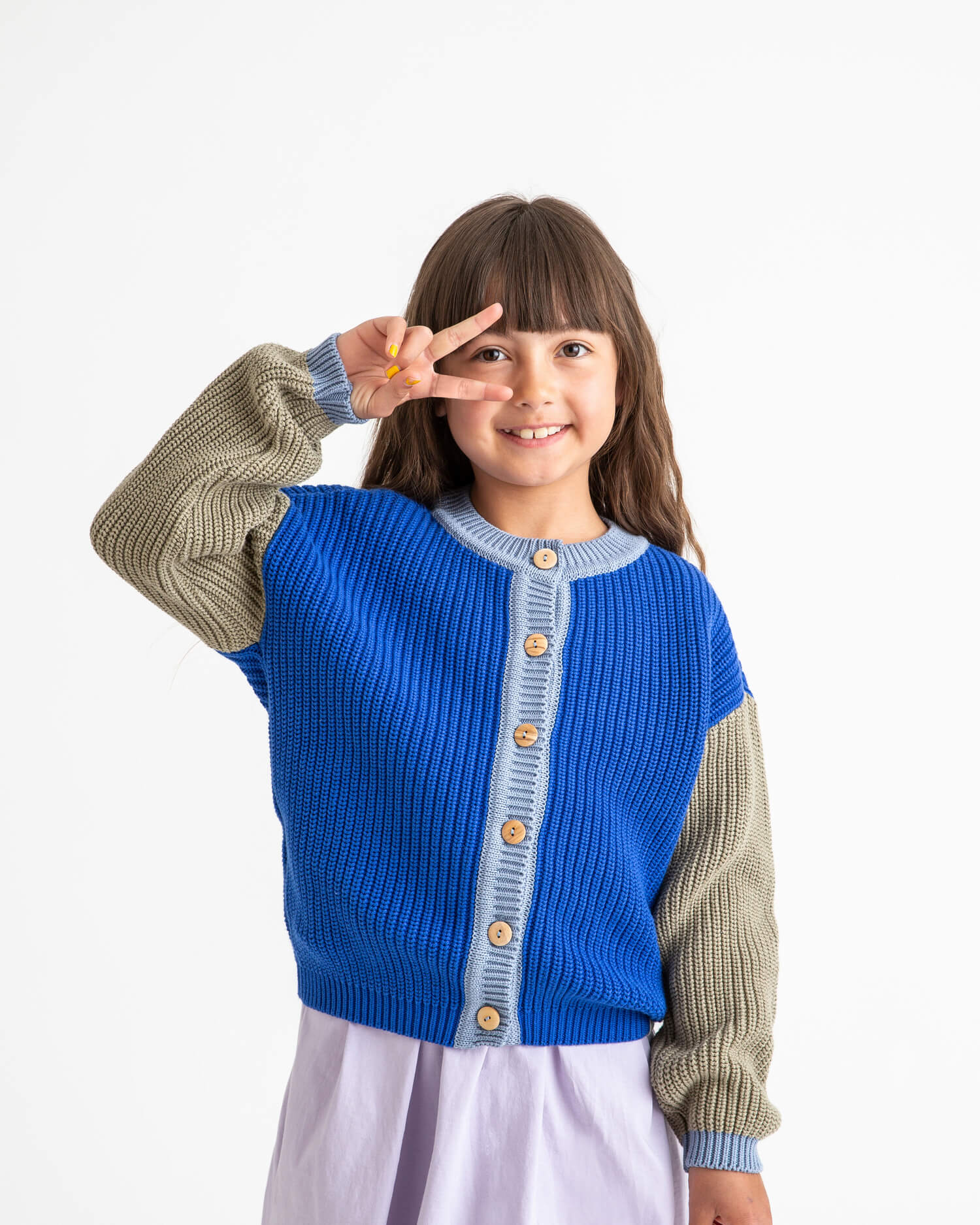 Summer Cardigan cobalt