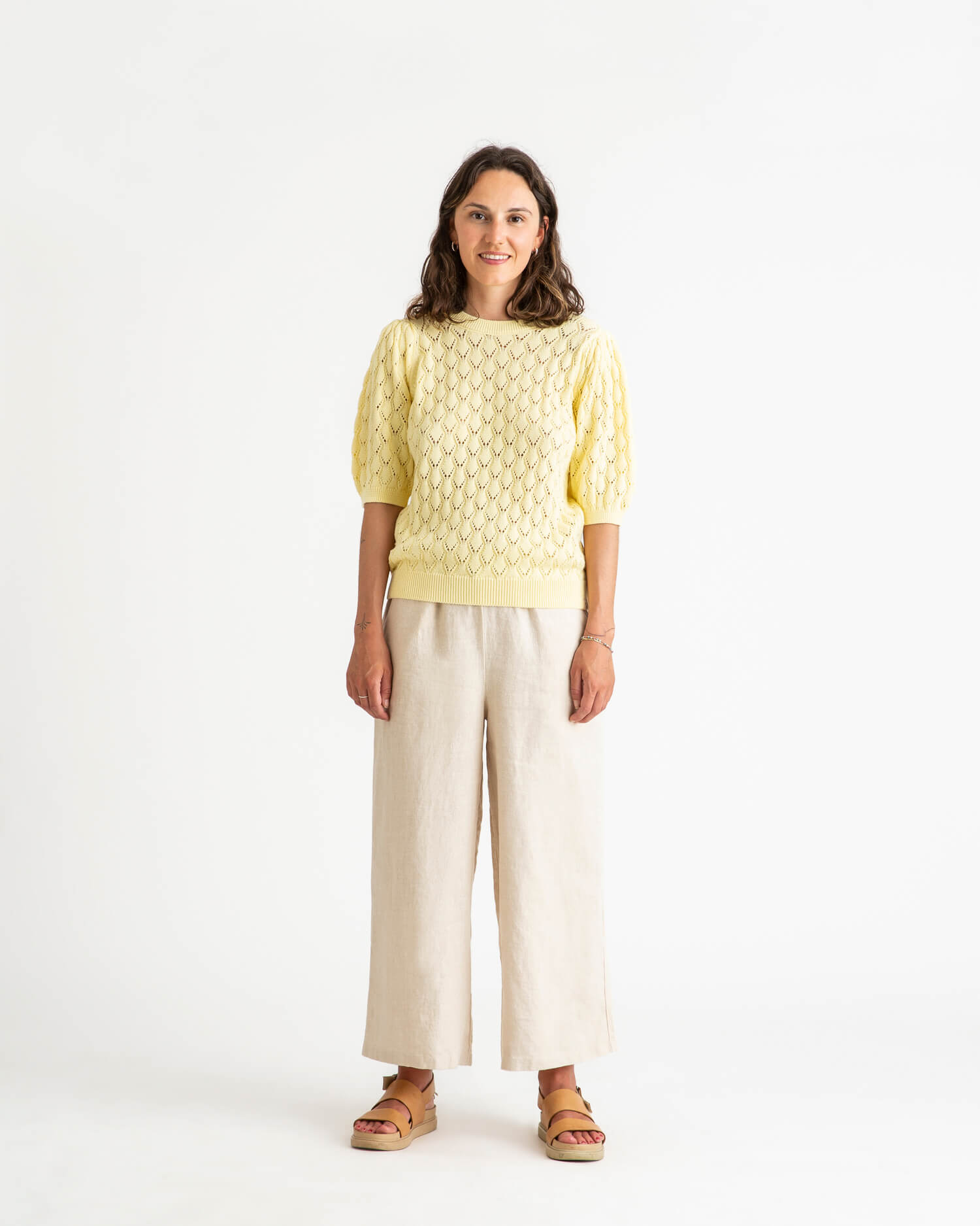 Knit Blouse daffodil