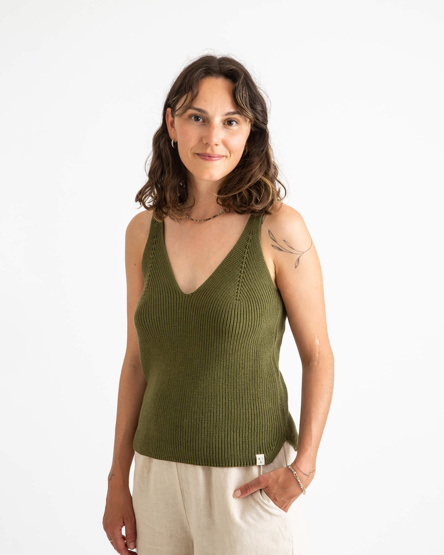 Knit Tank bancha