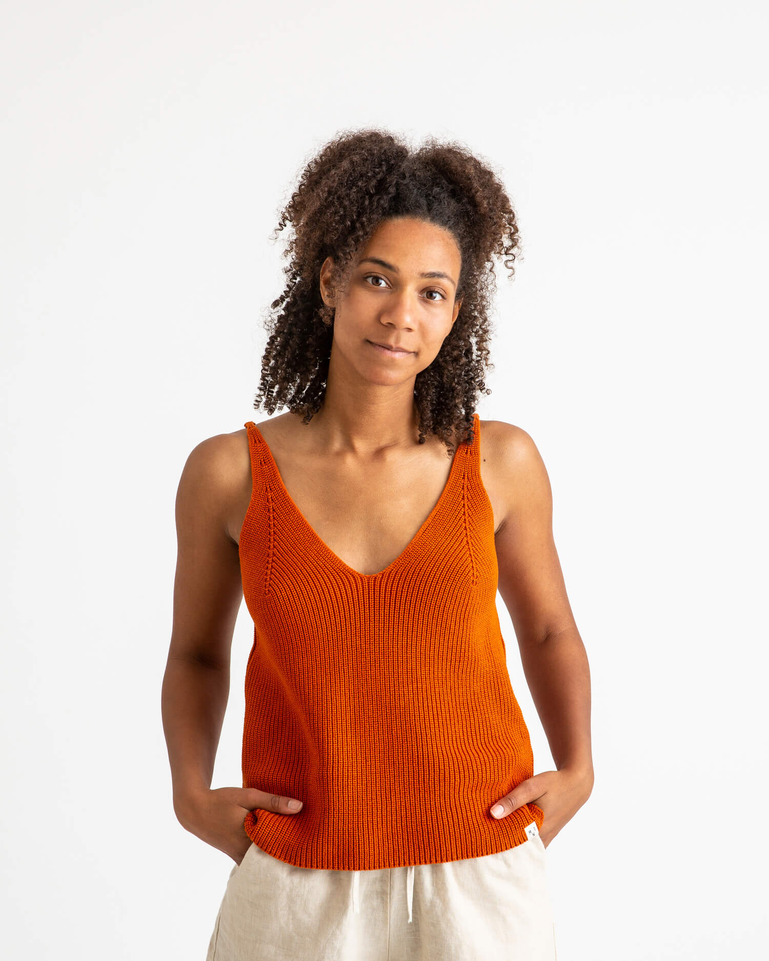 Knit Tank ginger