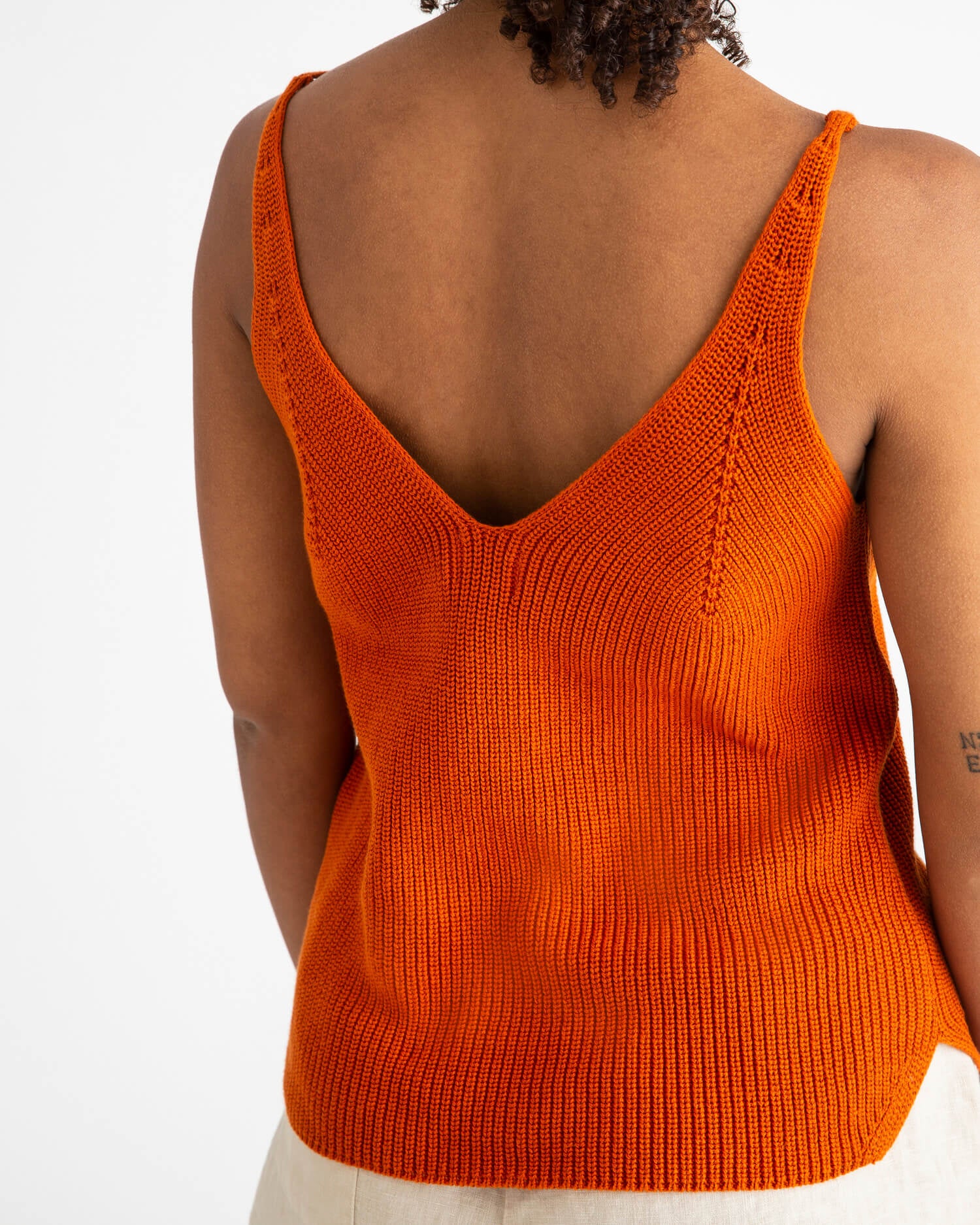 Knit Tank ginger