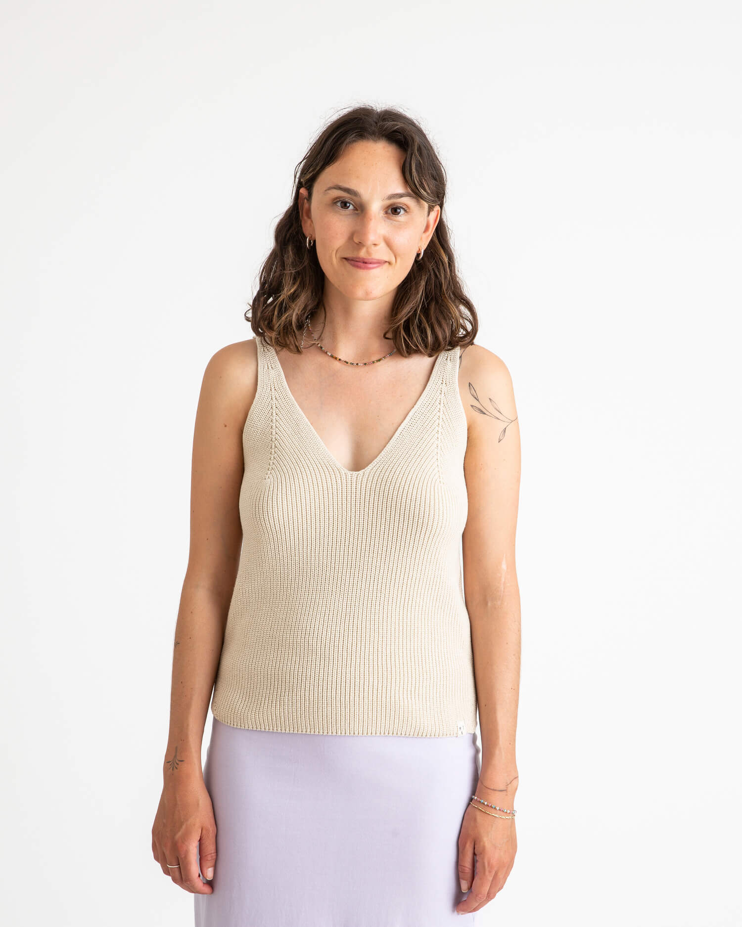 Knit Tank oyster