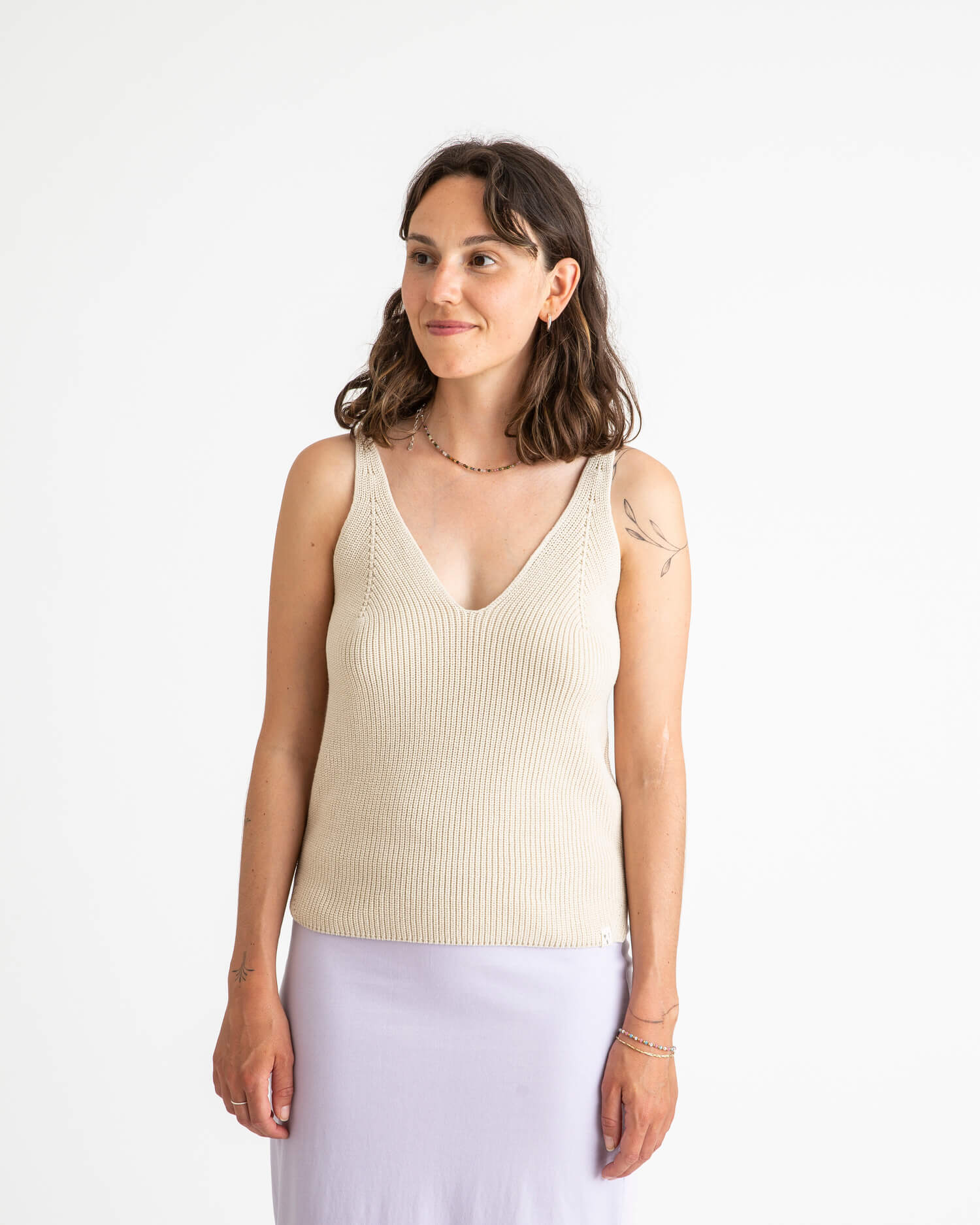 Knit Tank oyster