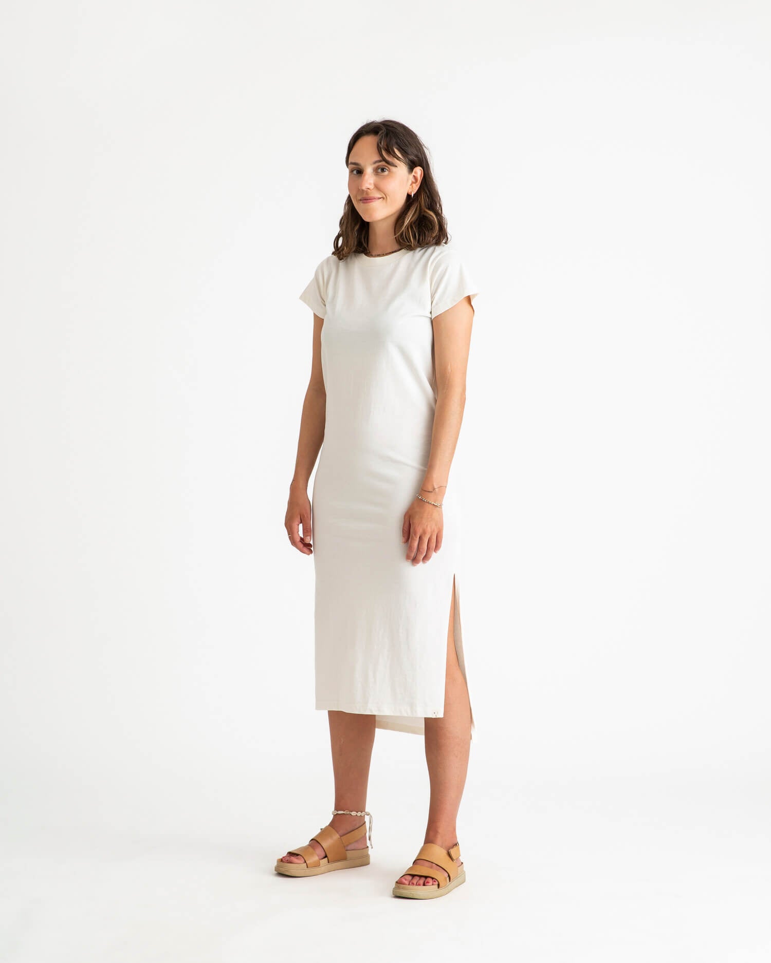 Tee Dress chalk