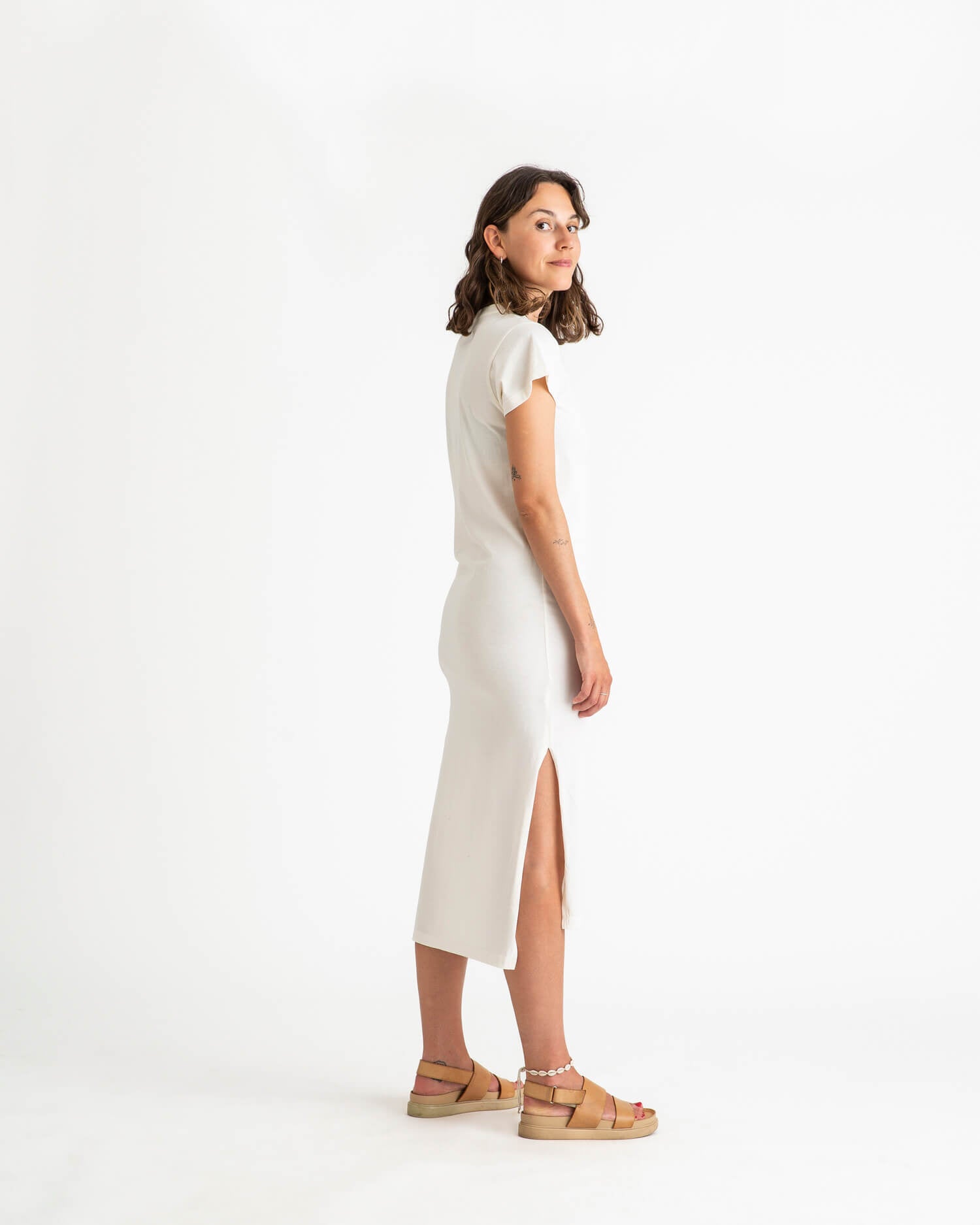 Tee Dress chalk
