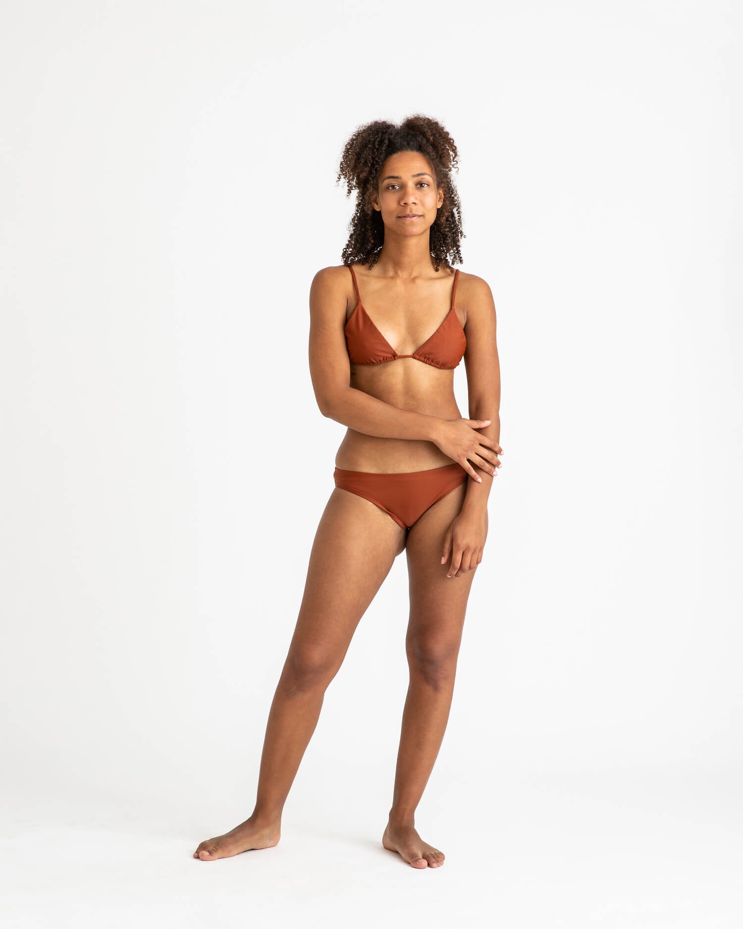 Triangle Bikini Top amber