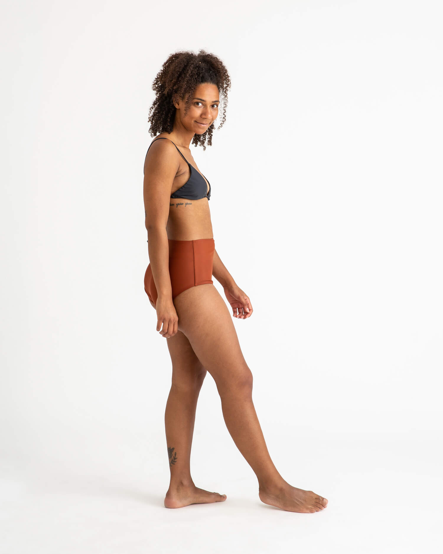 Triangle Bikini Top vintage black