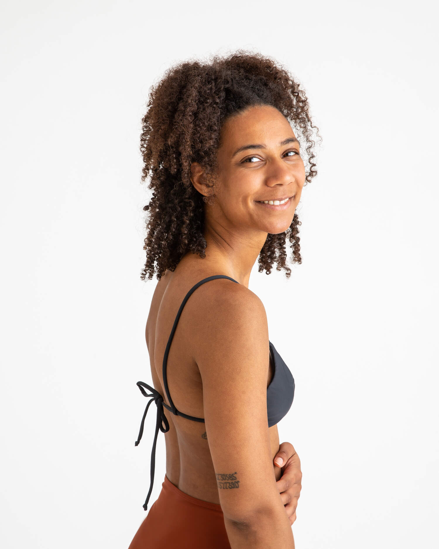 Triangle Bikini Top vintage black