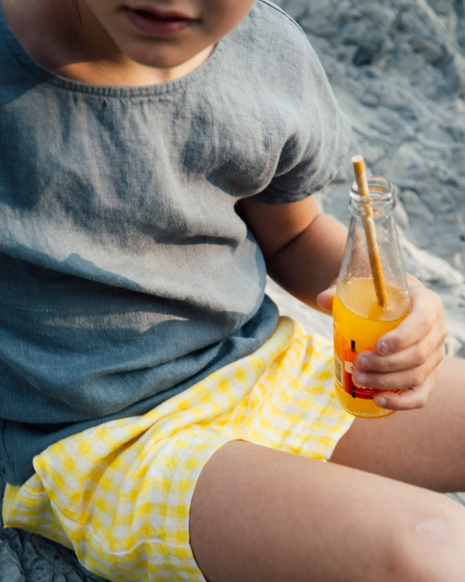 Classic Shorts yellow gingham