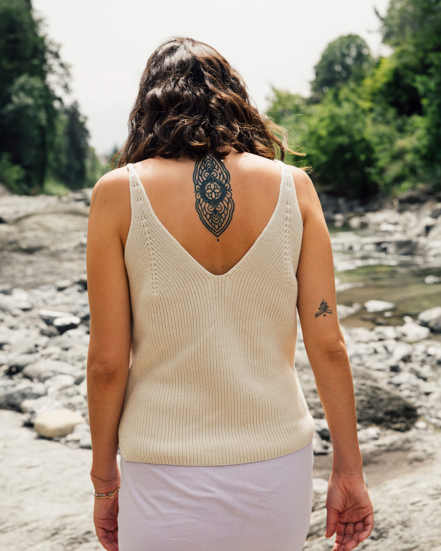 Knit Tank oyster