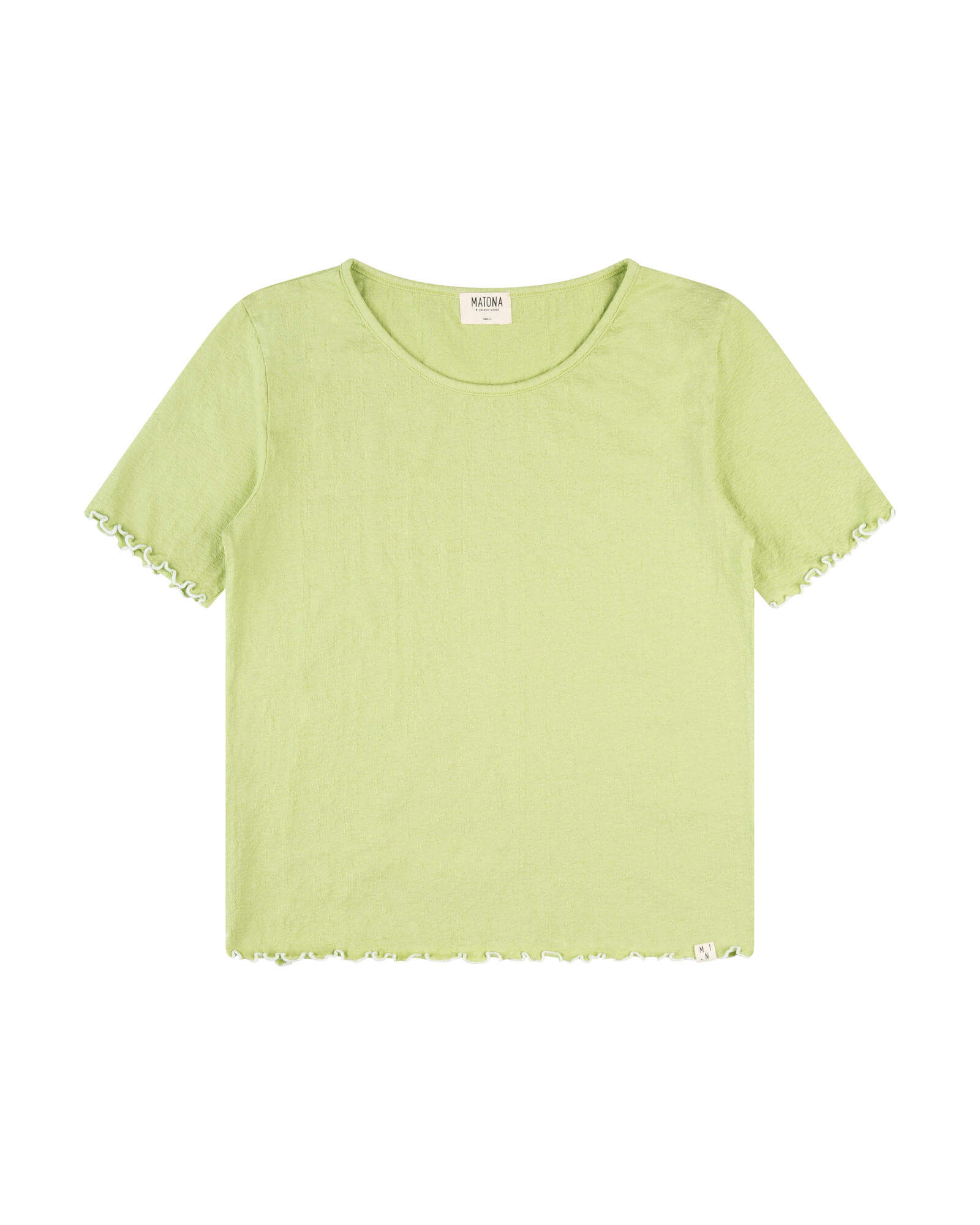 Curly T-Shirt pistaccio