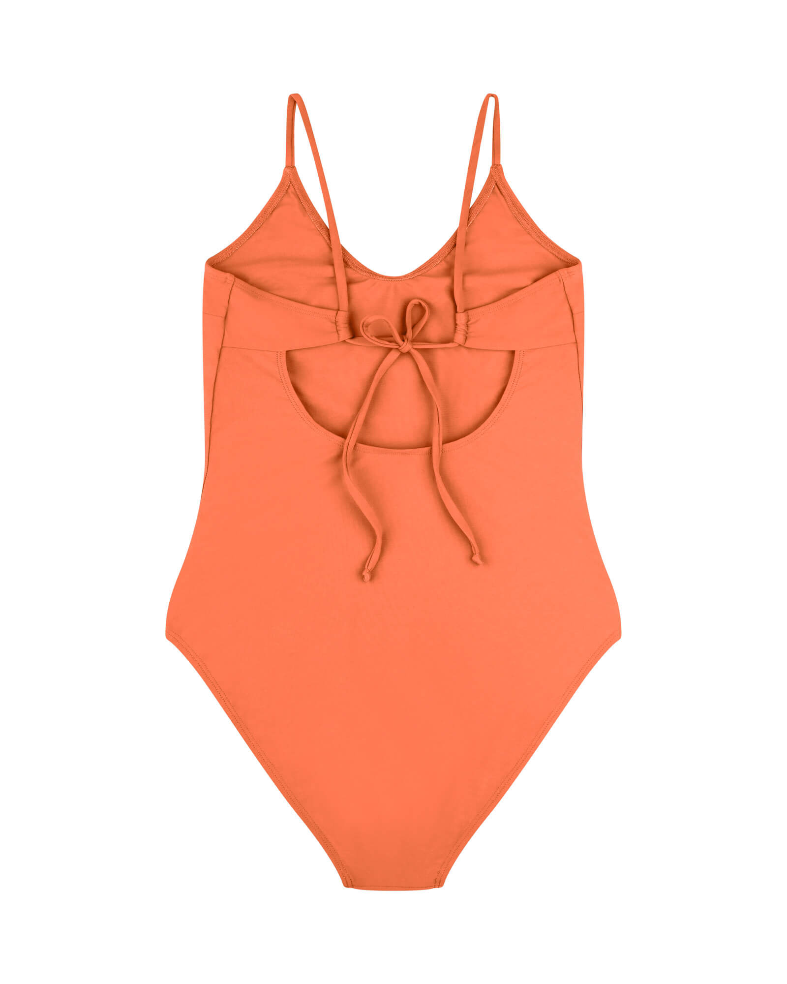 V-Neck Bathing Suit coral