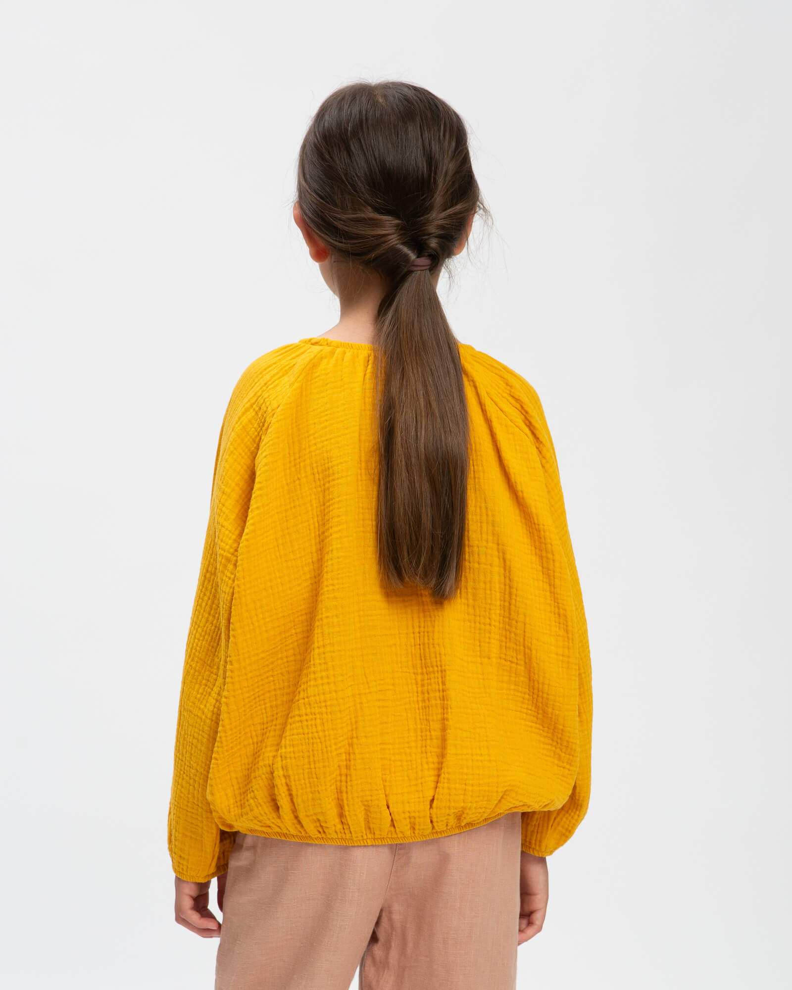 Balloon Blouse marigold
