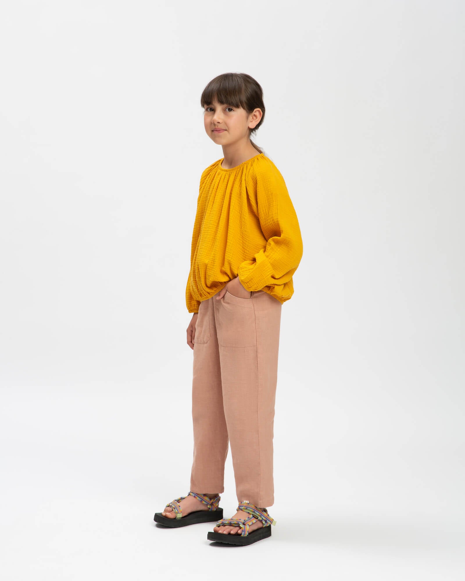 Balloon Blouse marigold