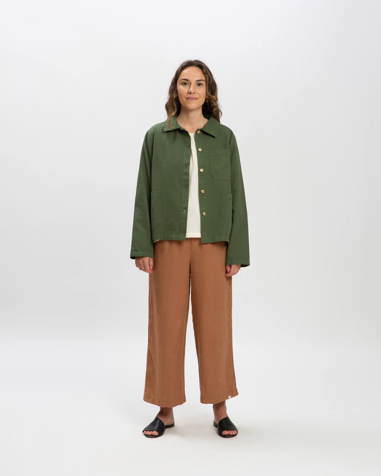 Twill Classic Jacket artichoke