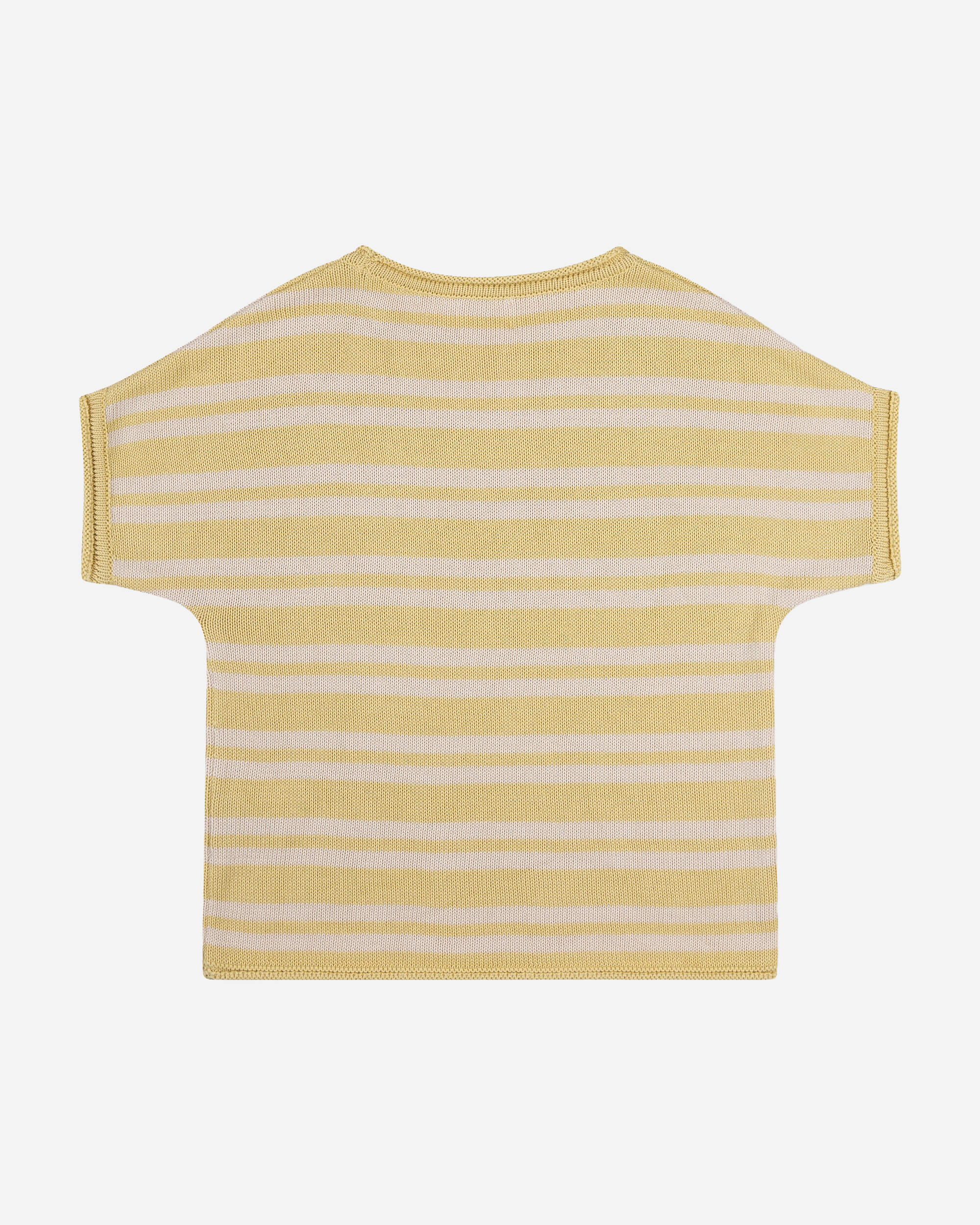 Boxy Knit T-Shirt vanilla/bone