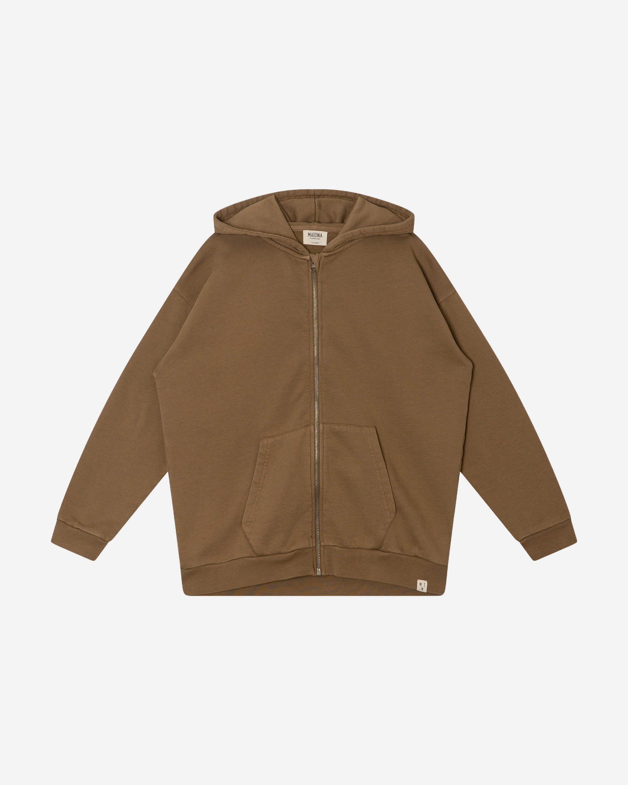 Zip Hoodie cocoa