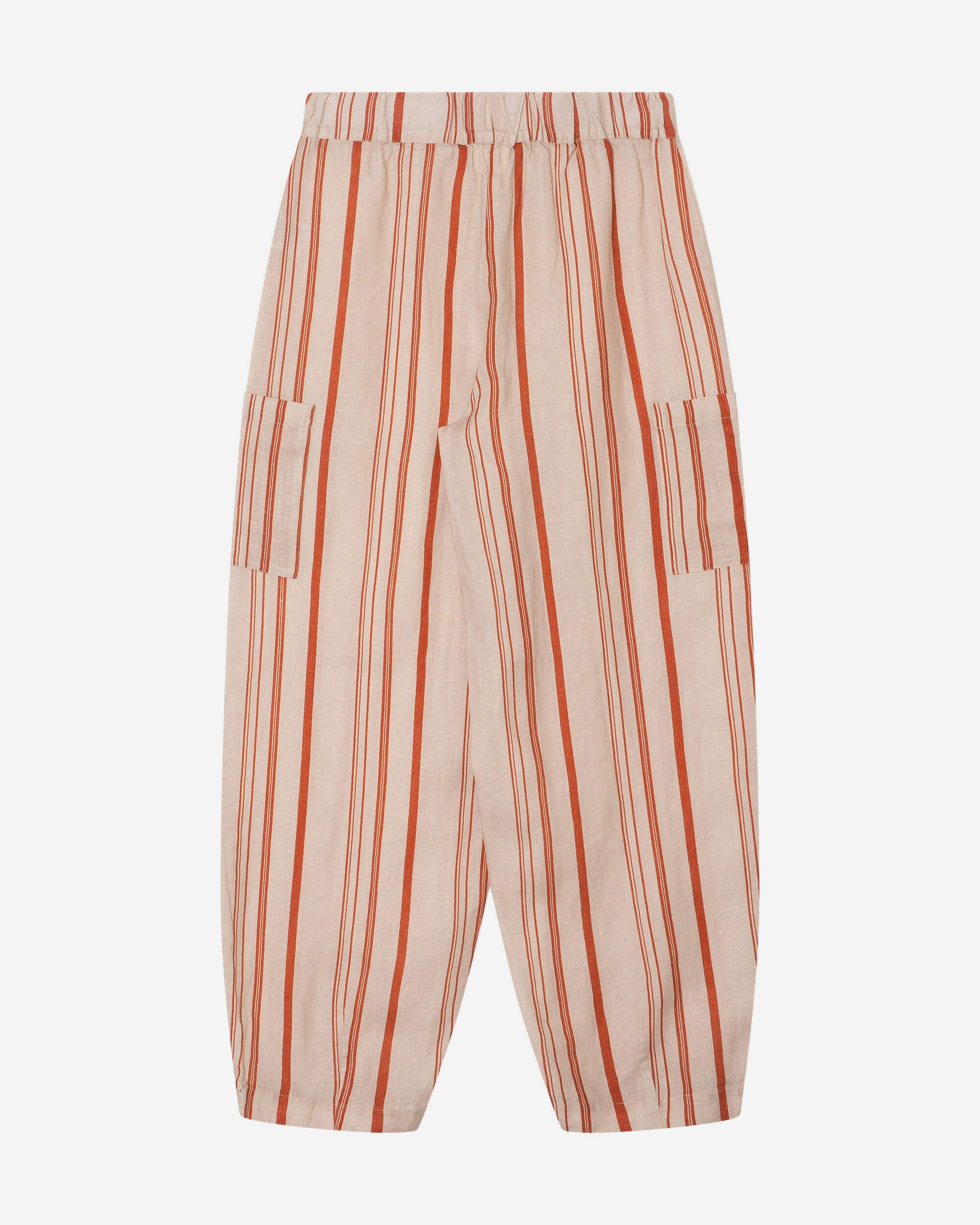 Barrel Leg Pants striped