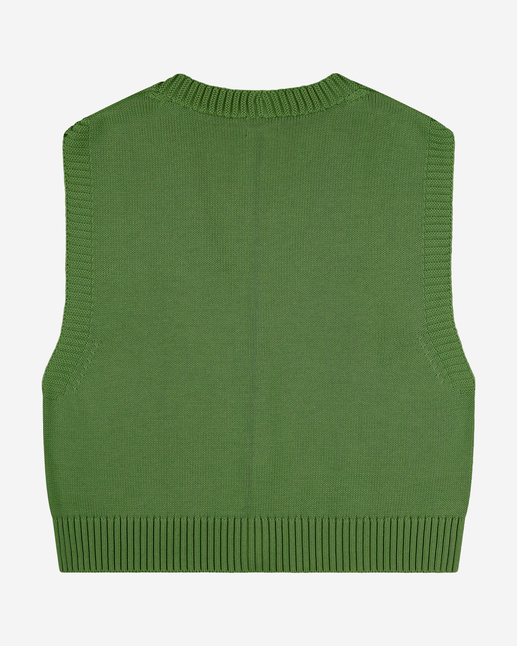 Boxy Knit Vest fir