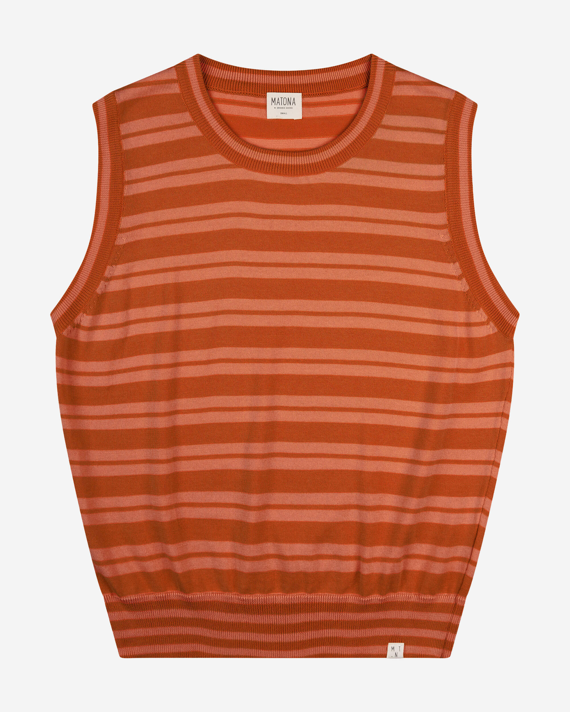 Cotton Knit Top copper/apricot