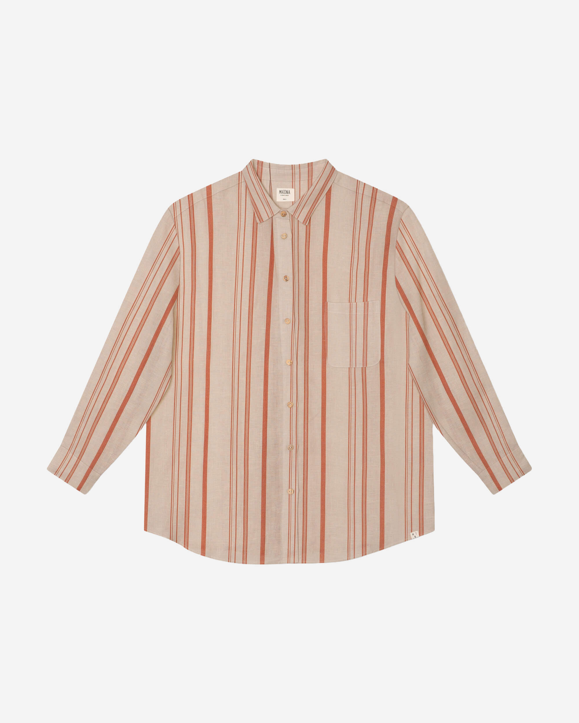 Linen Shirtblouse striped