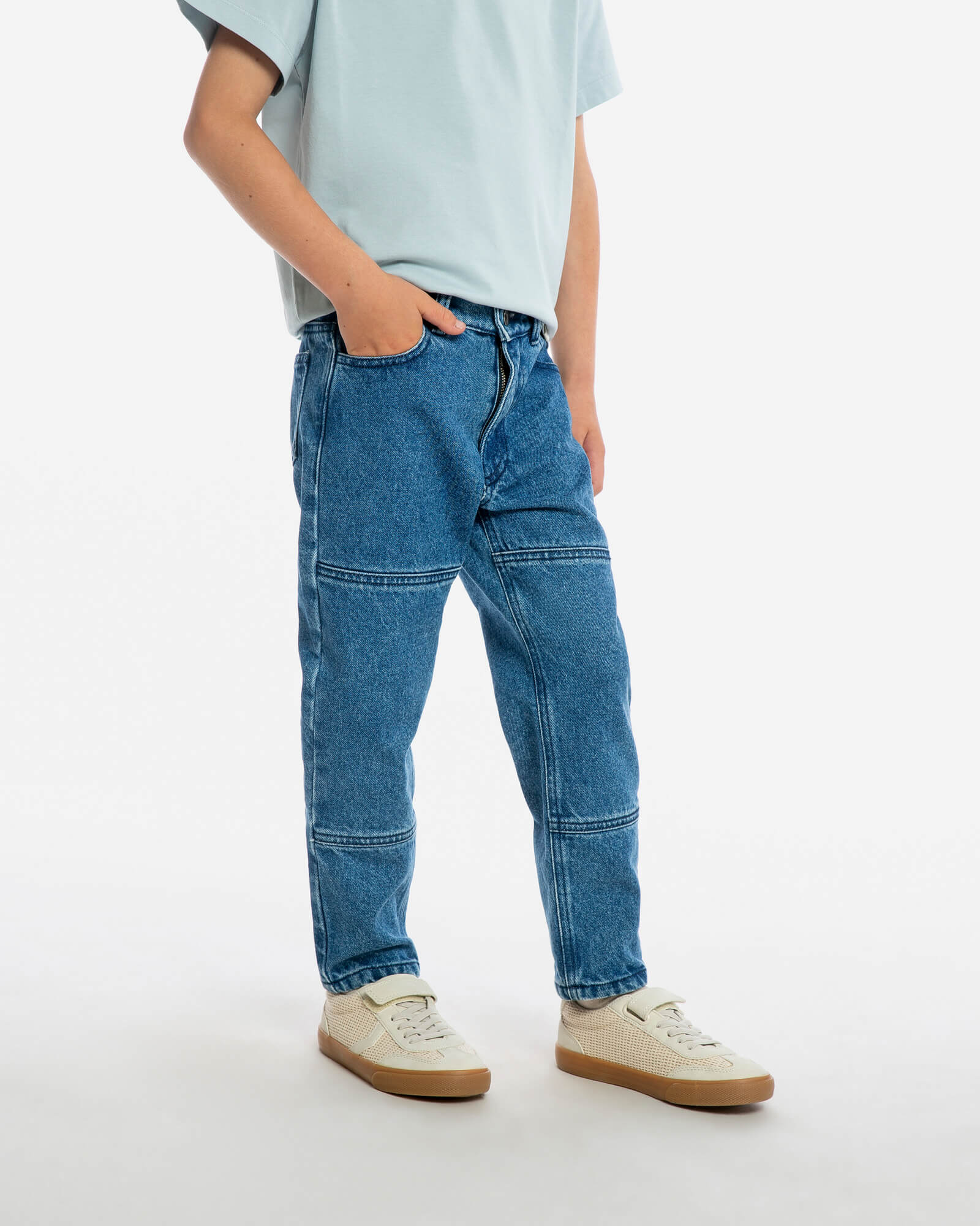 Denim Pants mid blue