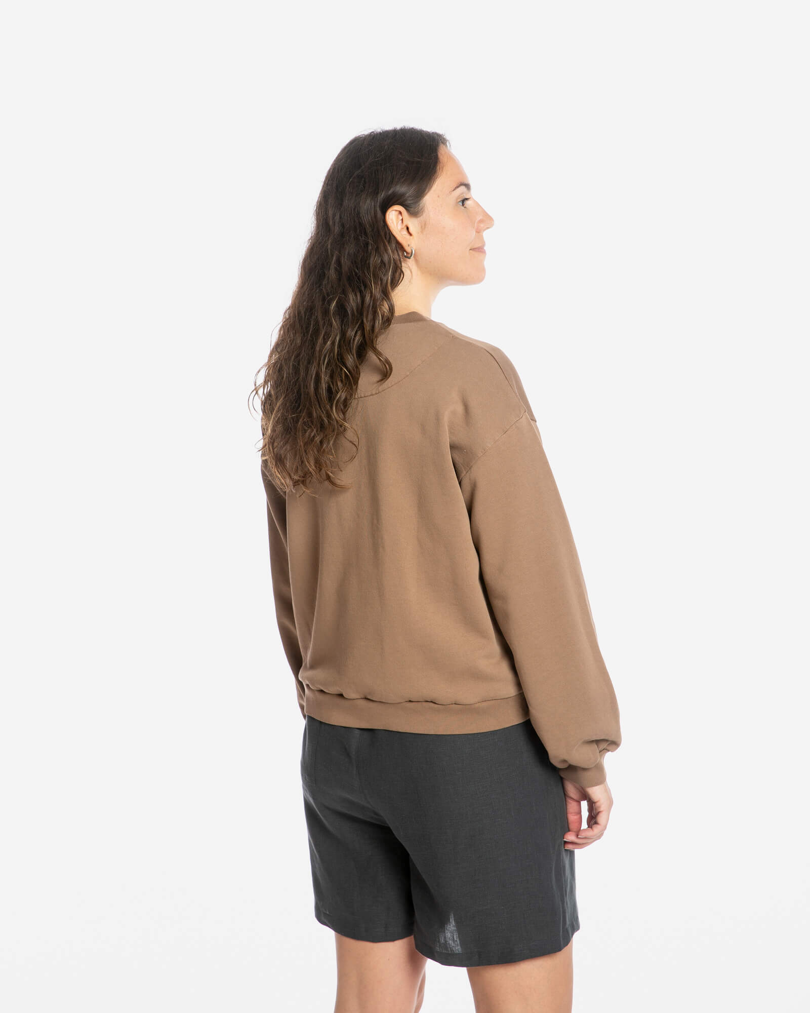 Light Sweatshirt cocoa