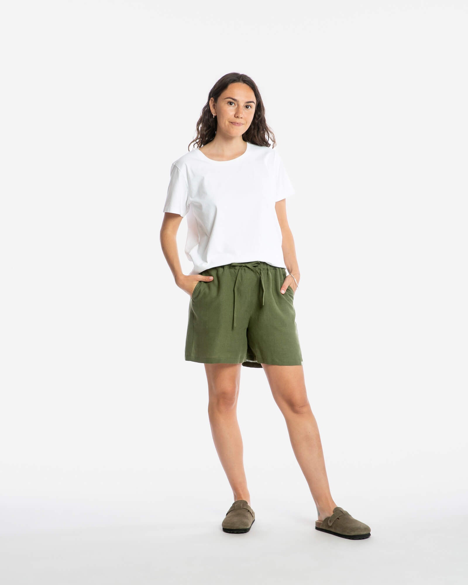 Simple Shorts olive